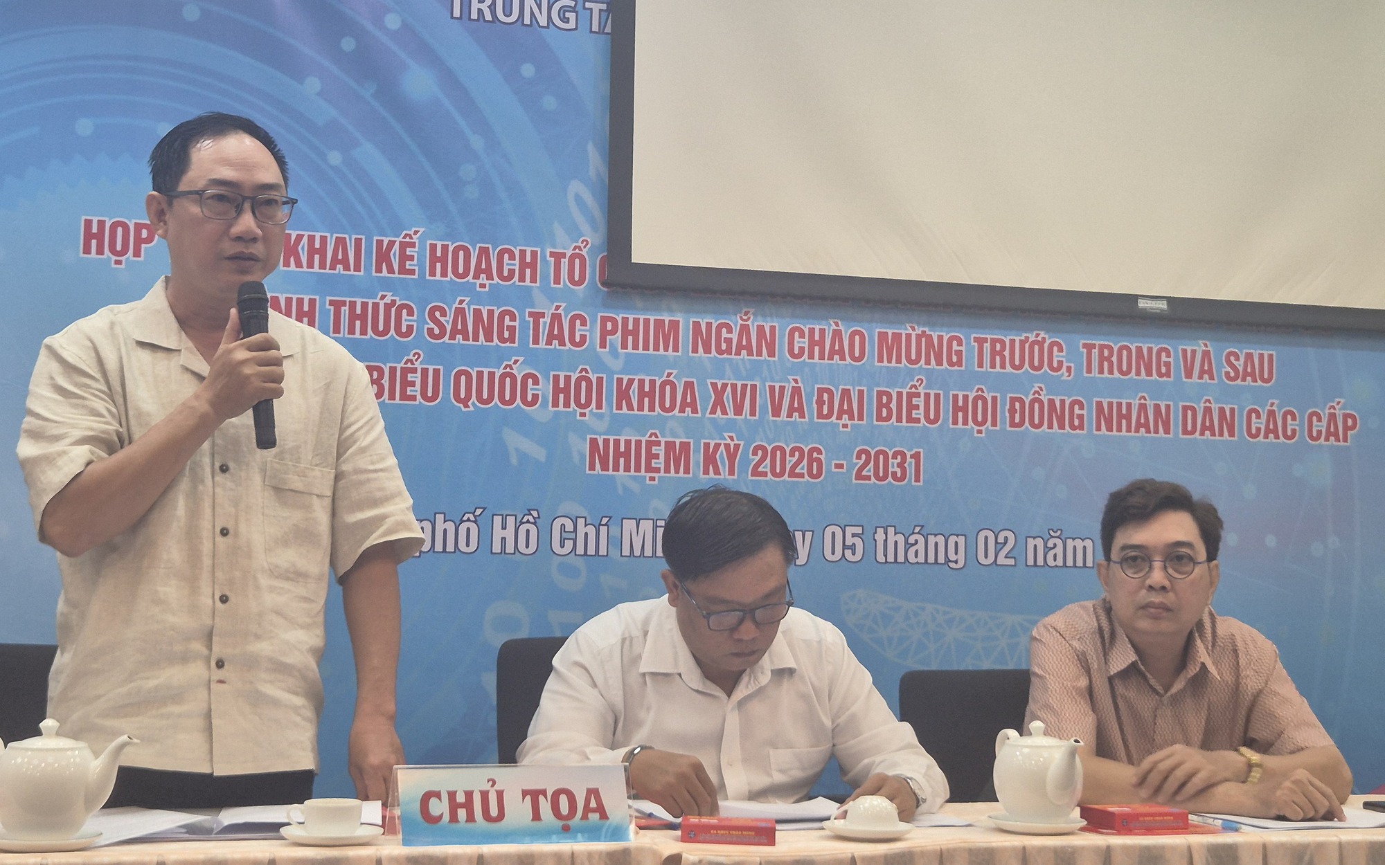 TP HCM: Sáng tác phim ngắn để tuyên truyền bầu cử
