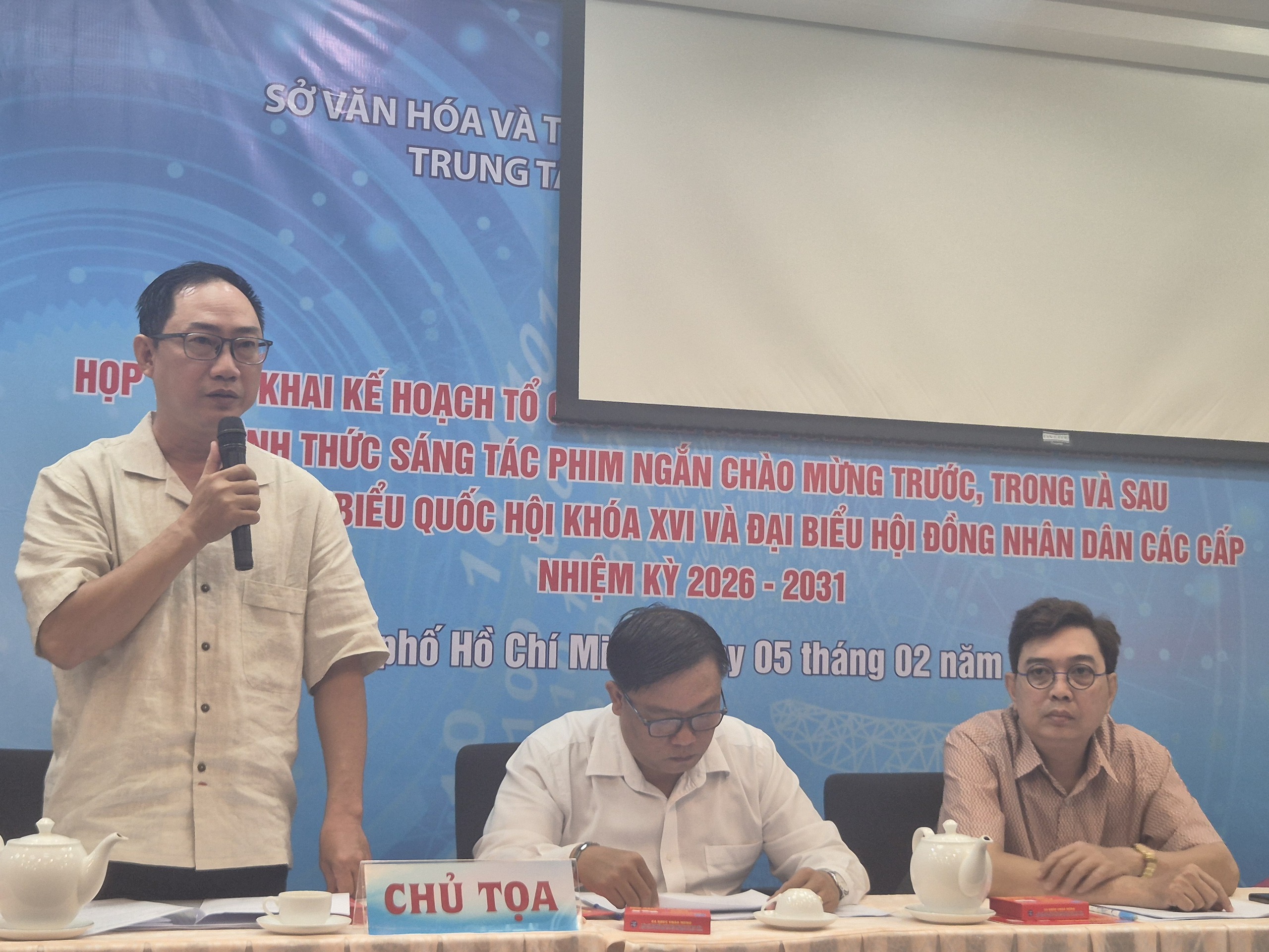 TP HCM: Sáng tác phim ngắn để tuyên truyền bầu cử - Ảnh 1.