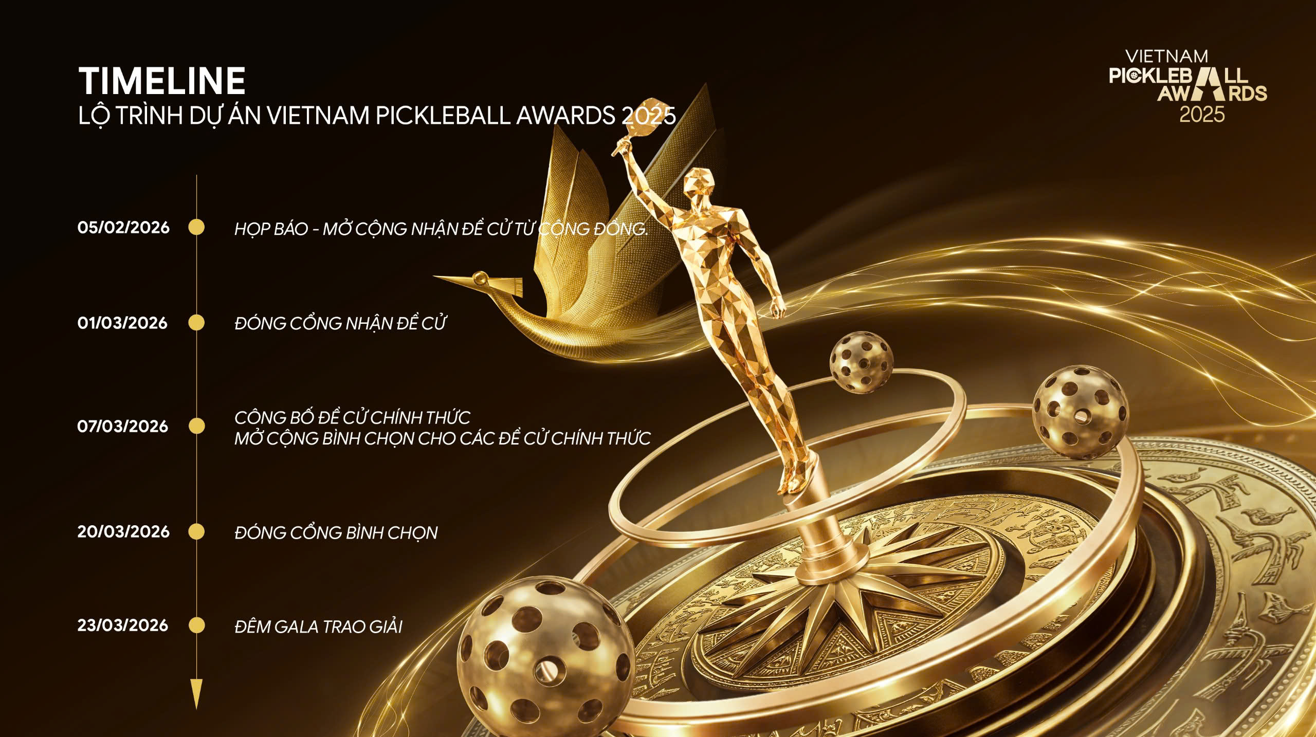 Khởi động hệ thống giải thưởng thường niên cho pickleball Việt Nam - Ảnh 1.