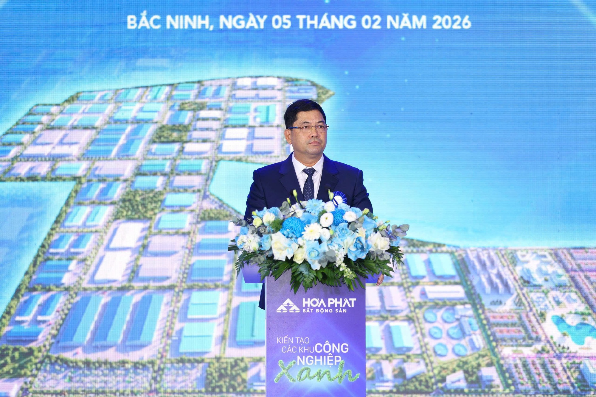 H&ograve;a Ph&aacute;t khởi c&ocirc;ng dự &aacute;n Khu c&ocirc;ng nghiệp Đồng Ph&uacute;c quy m&ocirc; gần 355 ha - Ảnh 2.