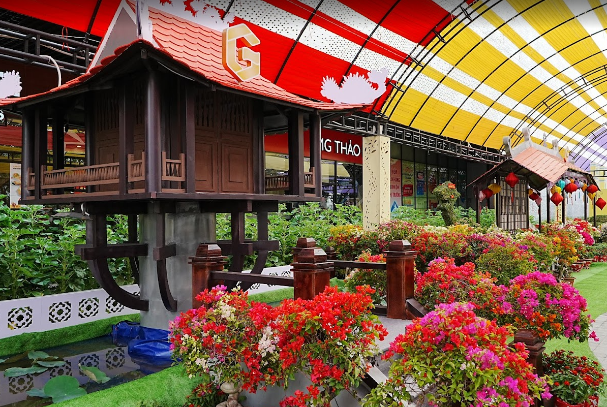 Hi Tech Hi Tết Gigamall 2026 - Đường hoa Tết C&ocirc;ng Nghệ đầu ti&ecirc;n tại TP HCM - Ảnh 4.