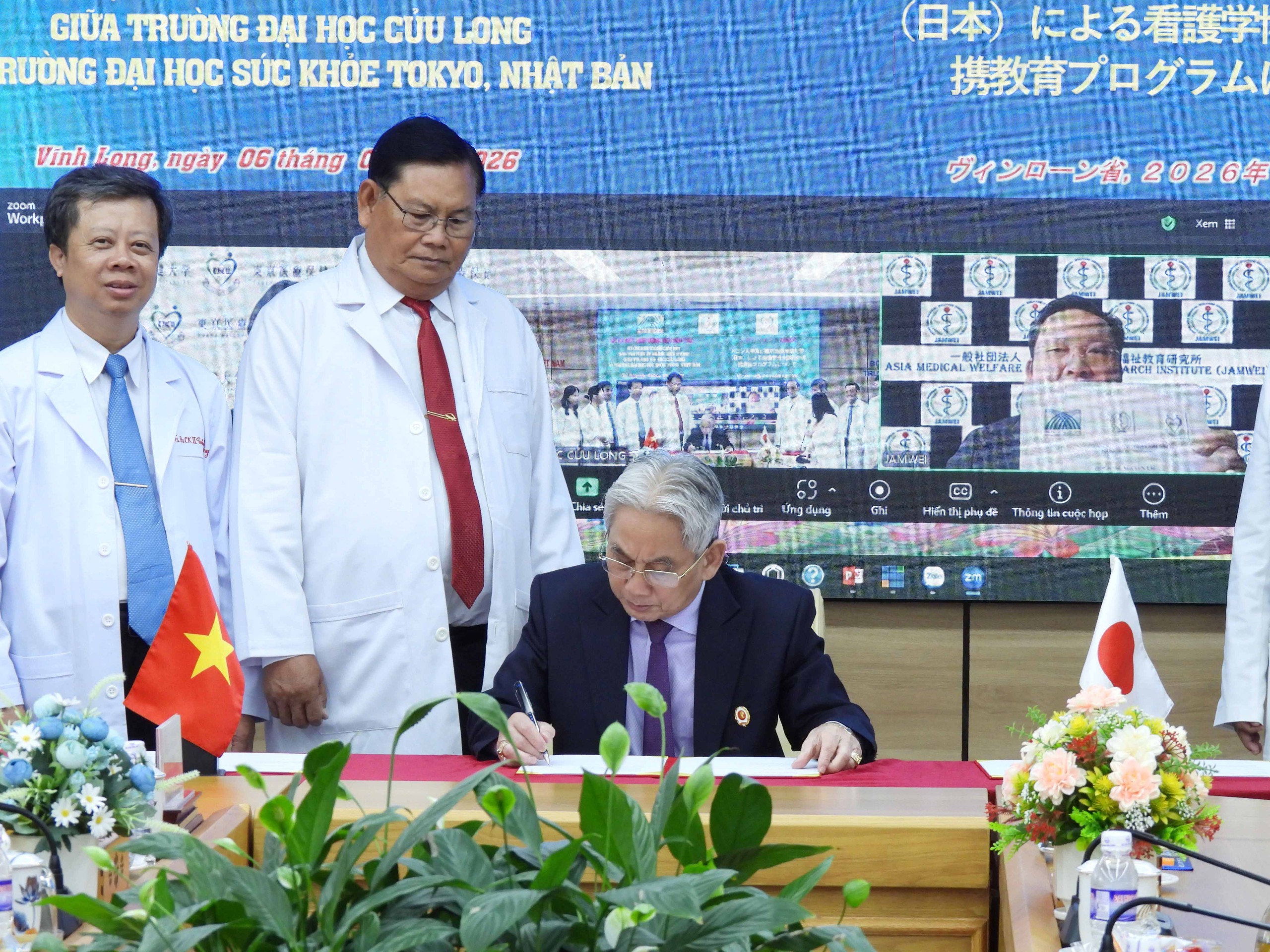 Trường ĐH Cửu Long hợp t&aacute;c với đối t&aacute;c đến từ Nhật Bản để đ&agrave;o tạo tiến sĩ - Ảnh 3.