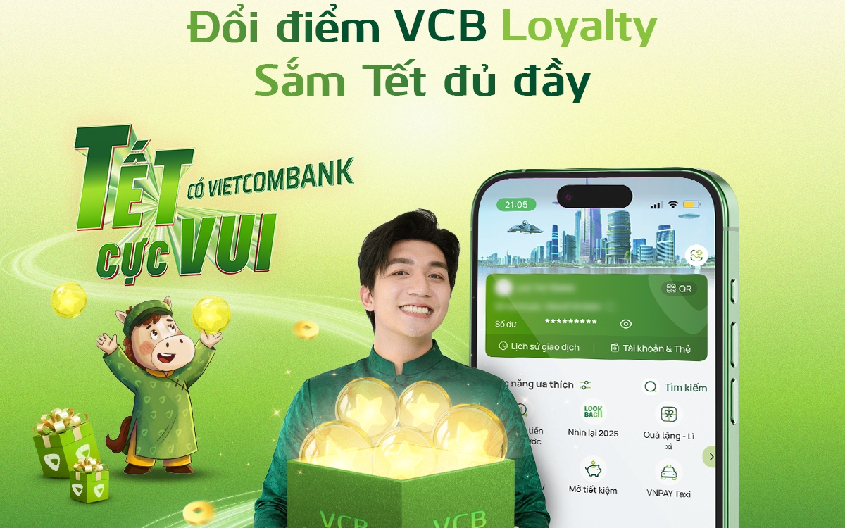Chợ Tết thu nhỏ trong chiếc điện thoại