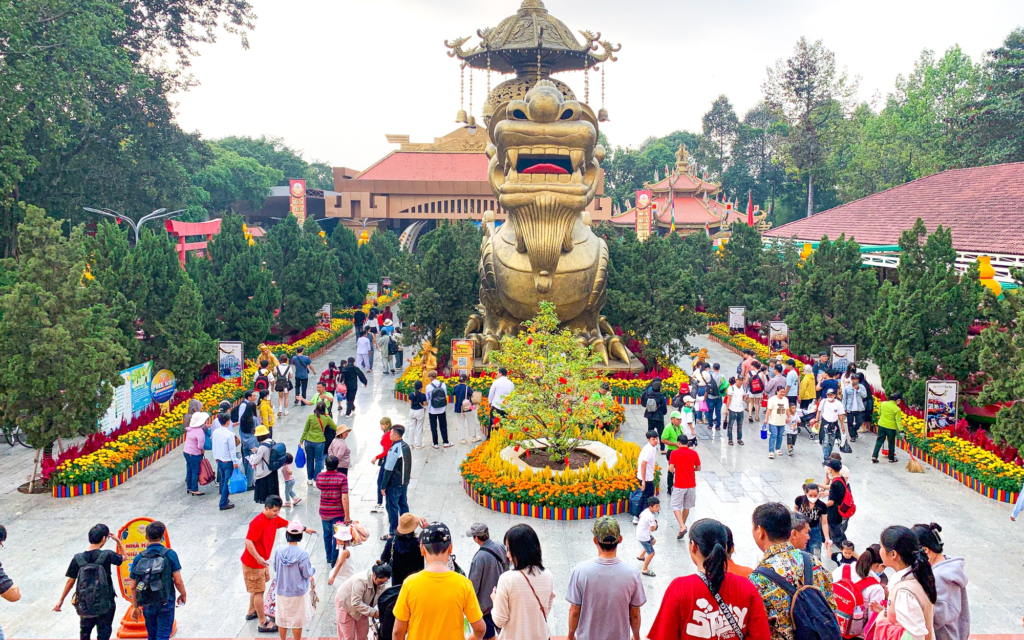 Tết này, Suối Tiên có gì đặc biệt để đón khách trong nước và quốc tế?