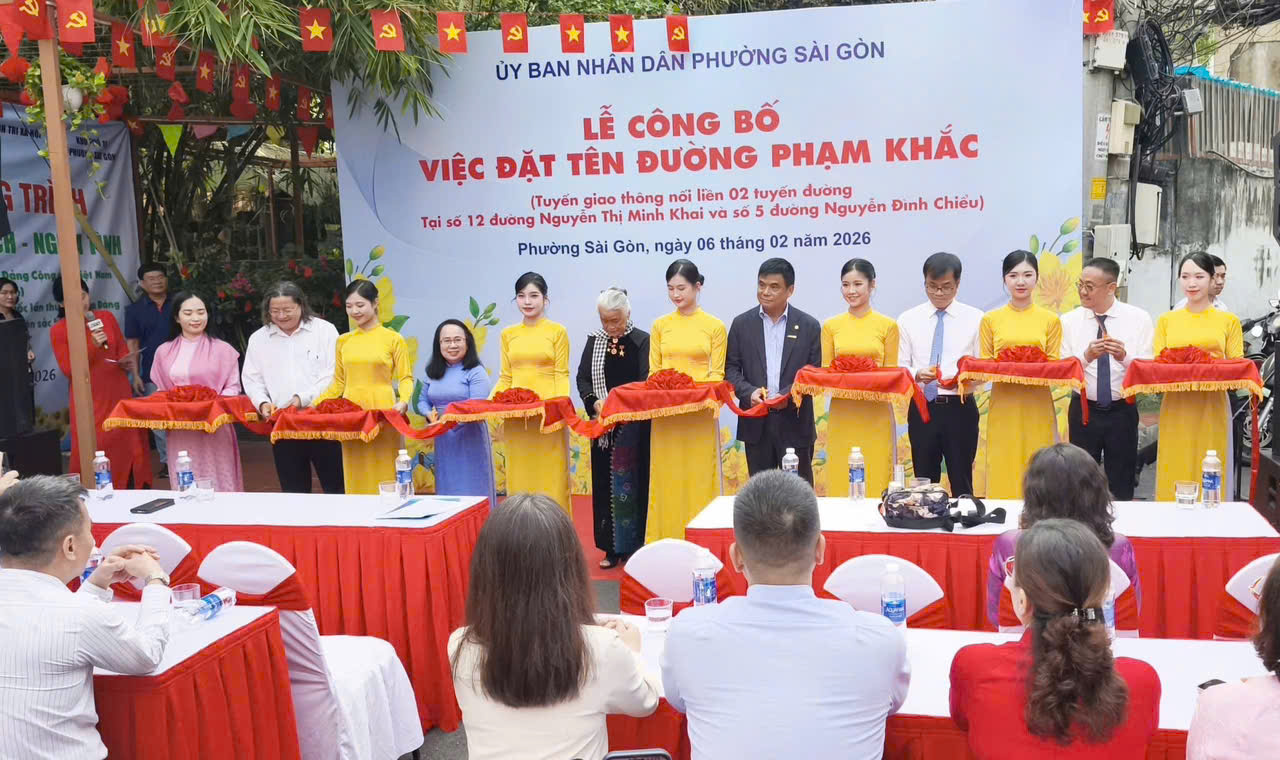 TPHCM chính thức có đường Phạm Khắc - Ảnh 1.