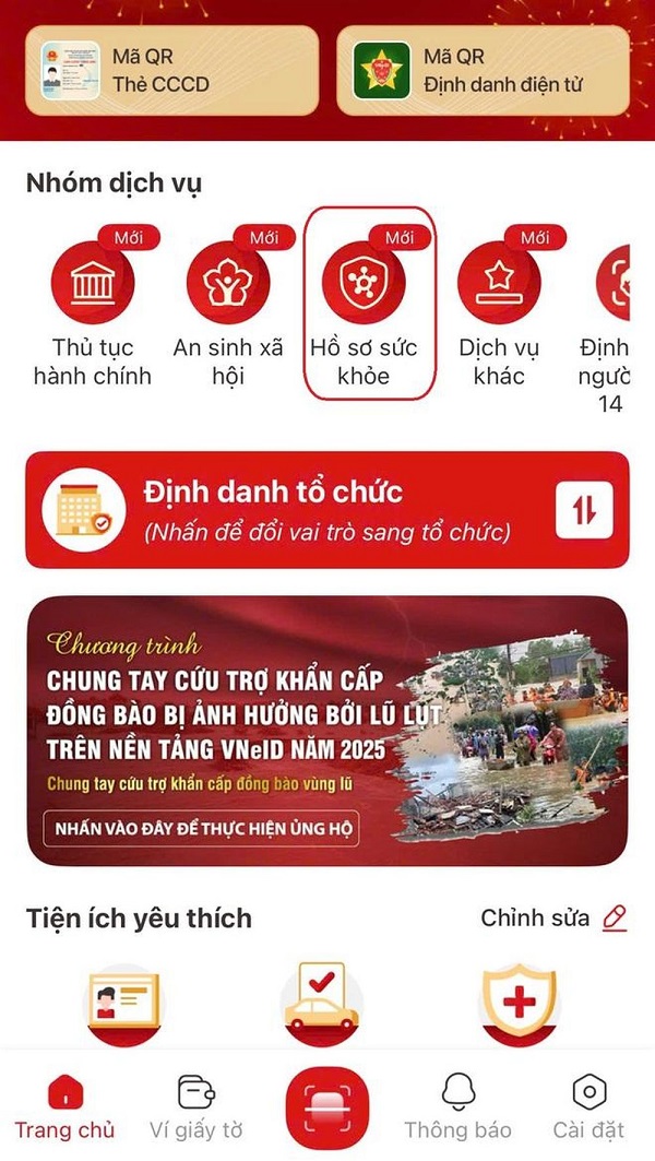 C&aacute;ch tra cứu lịch sử kh&aacute;m chữa bệnh, đơn thuốc BHYT tr&ecirc;n VNeID - Ảnh 2.