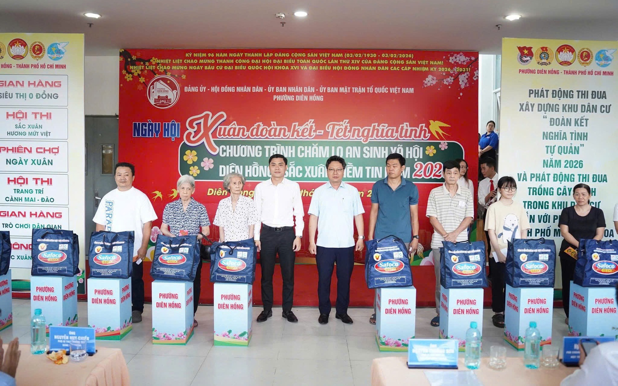 Lan tỏa Tết nghĩa tình tại phường Diên Hồng