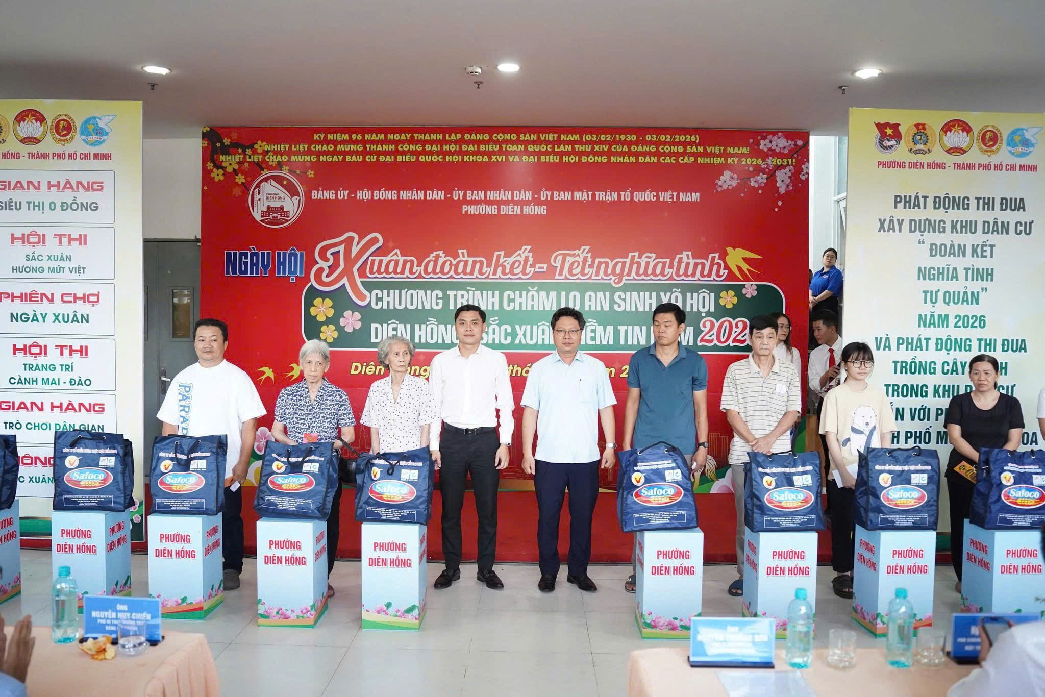 Ng&agrave;y hội Tết nghĩa t&igrave;nh tại phường Di&ecirc;n Hồng 2026: Đo&agrave;n kết v&agrave; sẻ chia - Ảnh 1.