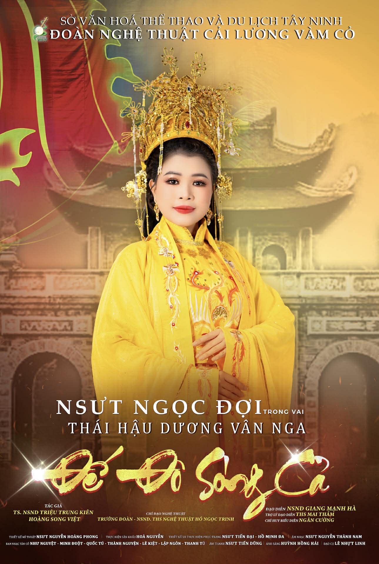 NSND Hồ Ngọc Trinh đưa vở "Đế đ&ocirc; s&oacute;ng cả" lưu diễn miền Bắc - Ảnh 2.
