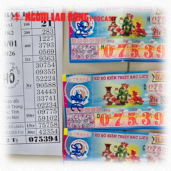 5 tuần 4 lần có khách hàng trúng độc đắc, đại lý vé số gây xôn xao