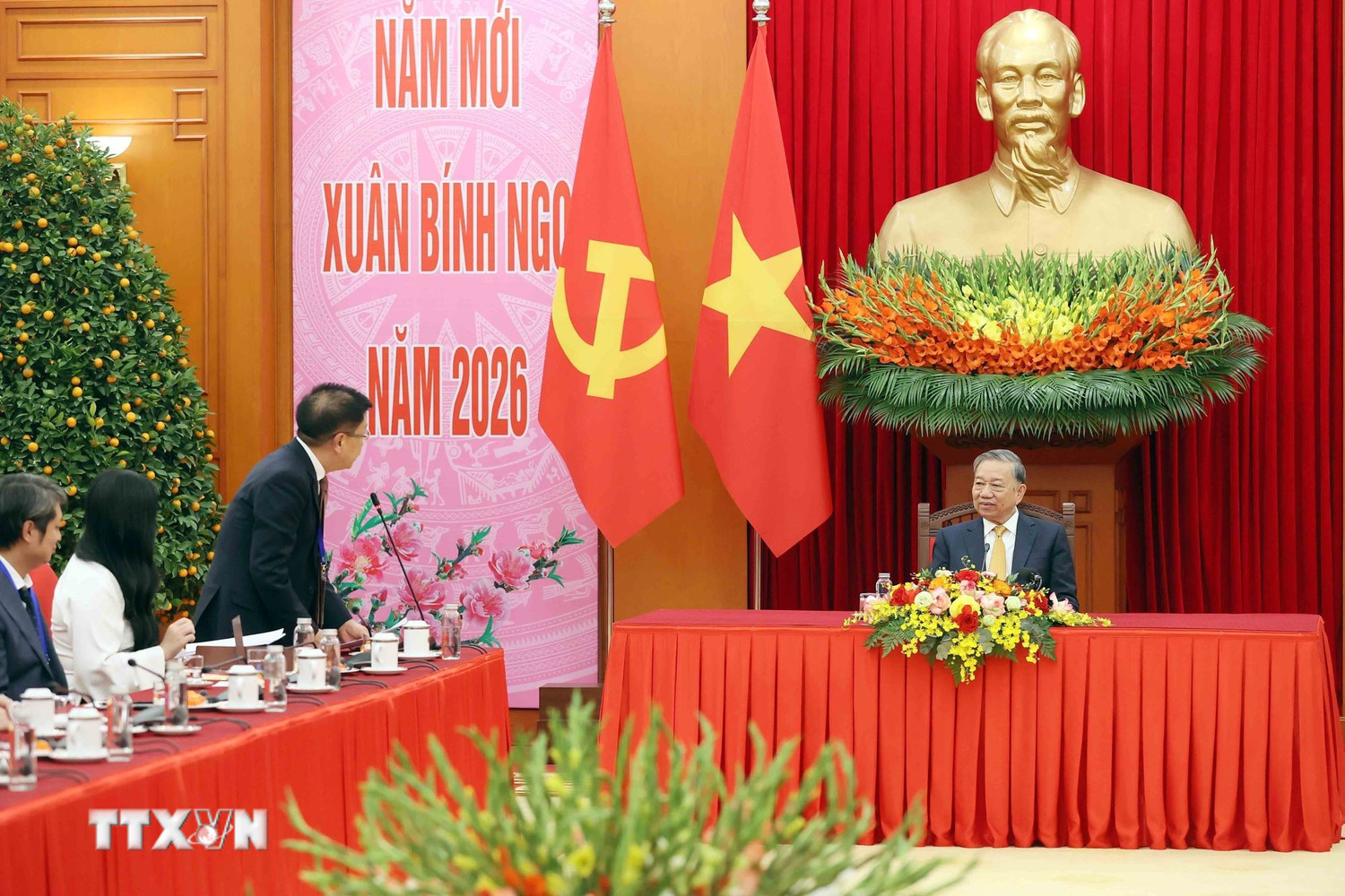 Tổng Bí thư Tô Lâm gặp mặt đoàn kiều bào tiêu biểu - Ảnh 3.
