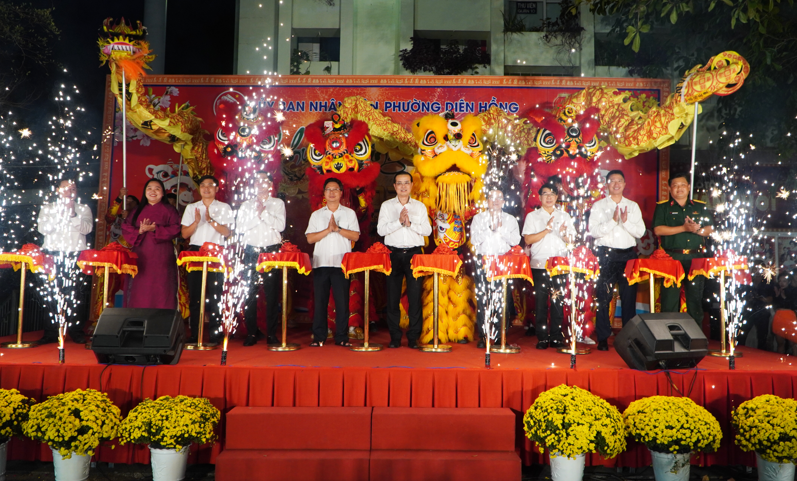 TPHCM: Phường Diên Hồng tưng bừng đón mùa xuân đầu tiên sau ngày thành lập phường - Ảnh 1.