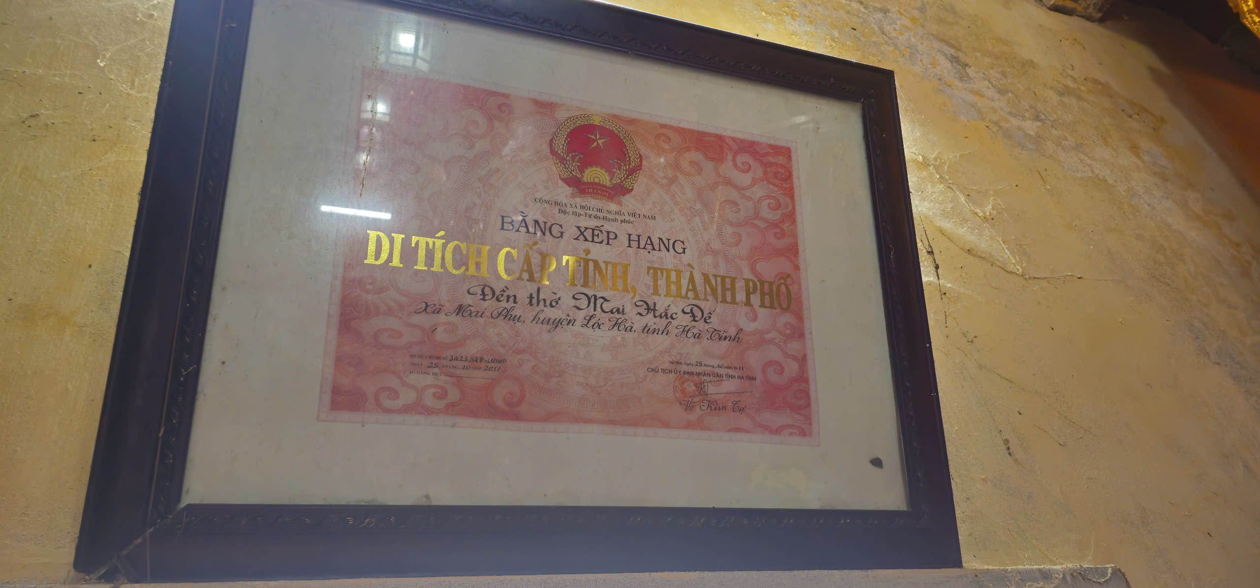 Cận cảnh đền thờ vua Mai Hắc Đế ở Hà Tĩnh - Ảnh 21.