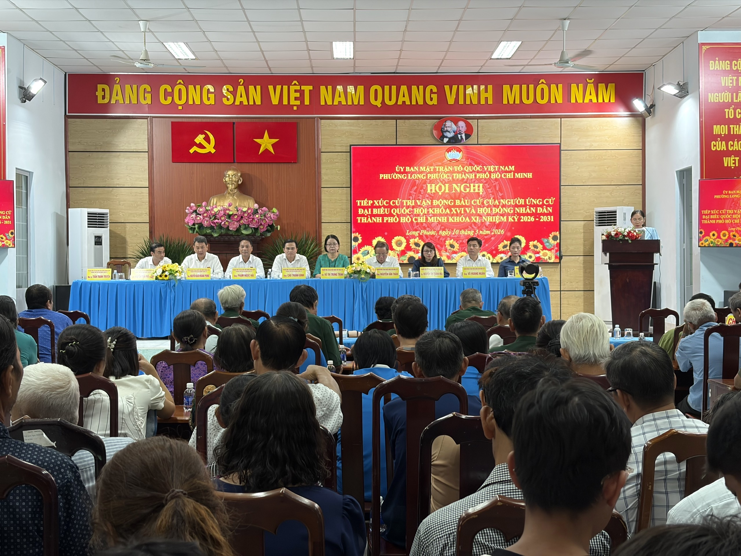 Cử tri Long Phước mong bảo đảm an sinh, mở th&ecirc;m trường lớp - Ảnh 1.