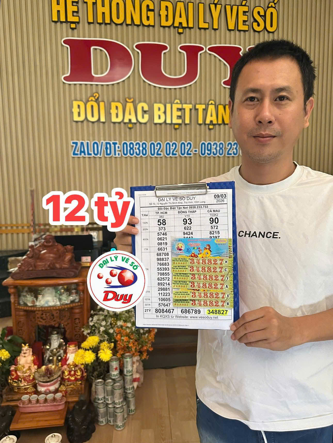Hai người phụ nữ Vĩnh Long tr&uacute;ng độc đắc xổ số miền Nam sau tiệc 8 - 3 - Ảnh 1.