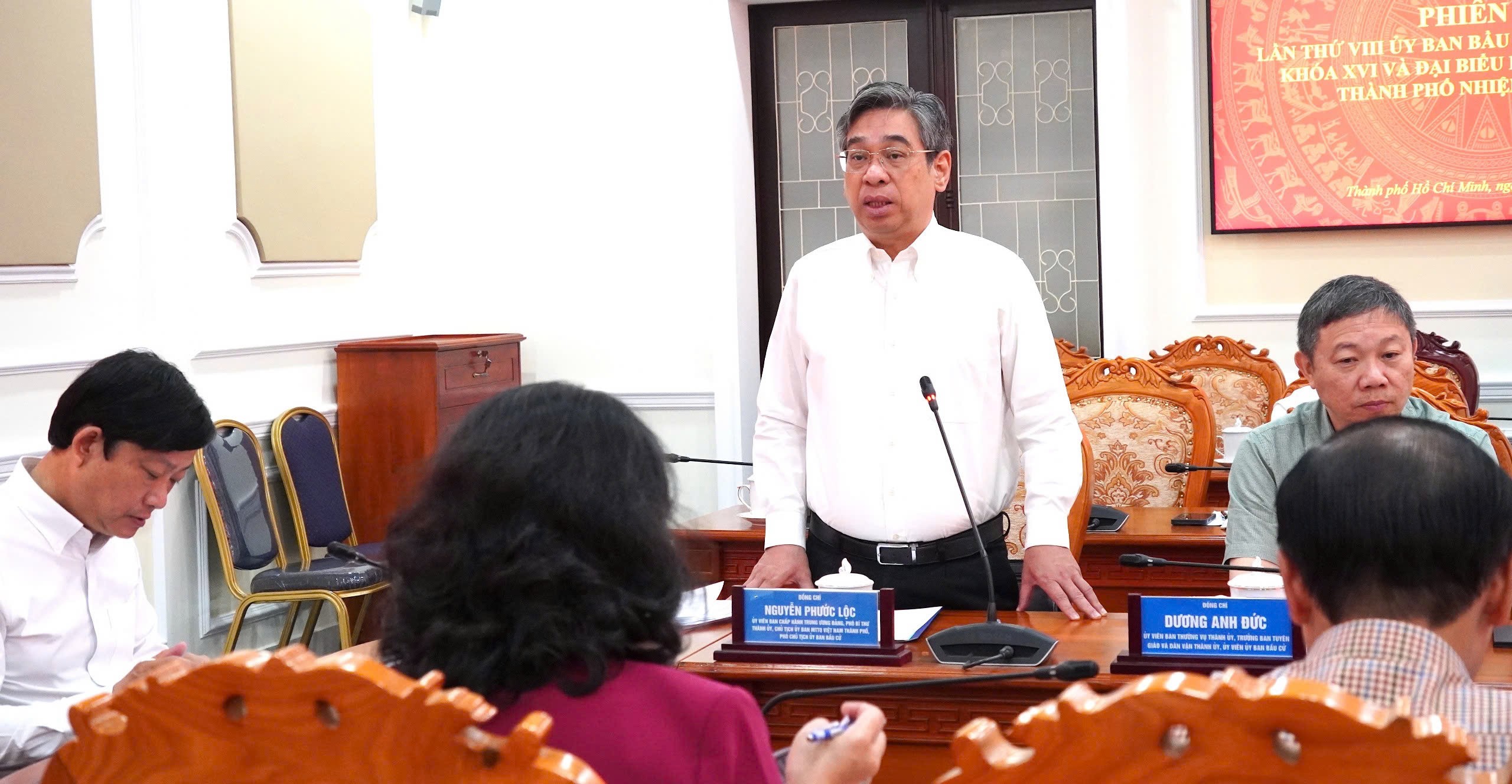 TPHCM chuẩn bị cho ngày bầu cử: không bỏ sót bất kỳ quy trình, nhiệm vụ nào - Ảnh 2.