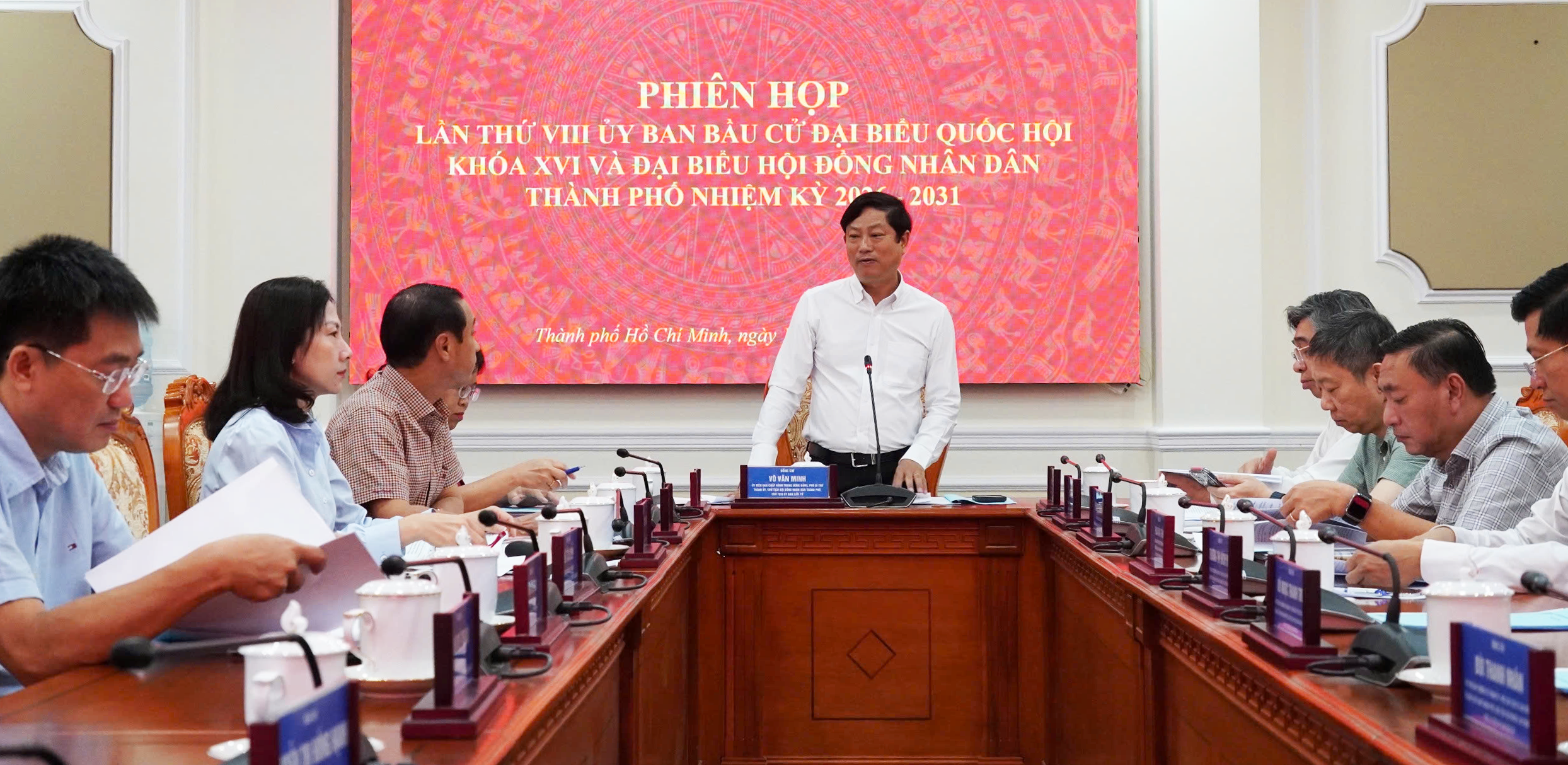 TPHCM chuẩn bị cho ngày bầu cử: không bỏ sót bất kỳ quy trình, nhiệm vụ nào - Ảnh 1.
