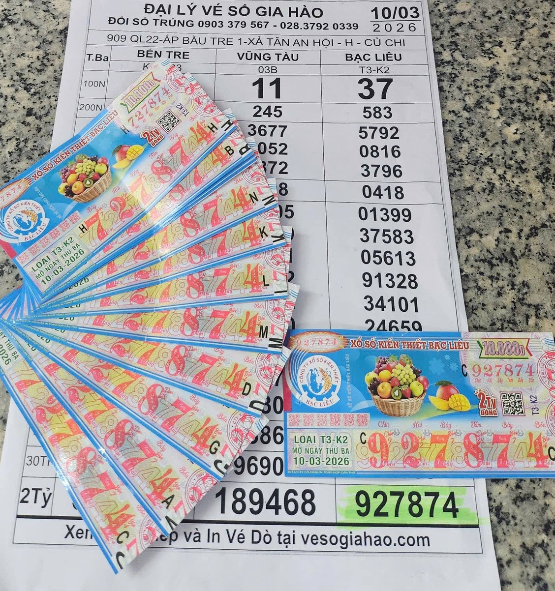 Nhiều người trúng giải độc đắc xổ số miền Nam chiều 11 - 3 , cơ hội đổi đời bất ngờ - Ảnh 3.