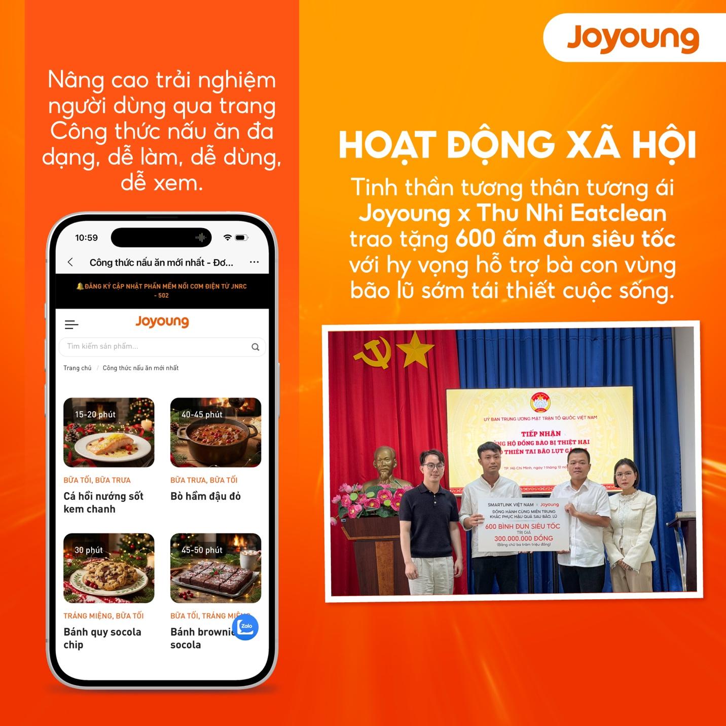 Joyoung Việt Nam bứt ph&aacute; với nhiều th&agrave;nh c&ocirc;ng trong 2025 - Ảnh 2.