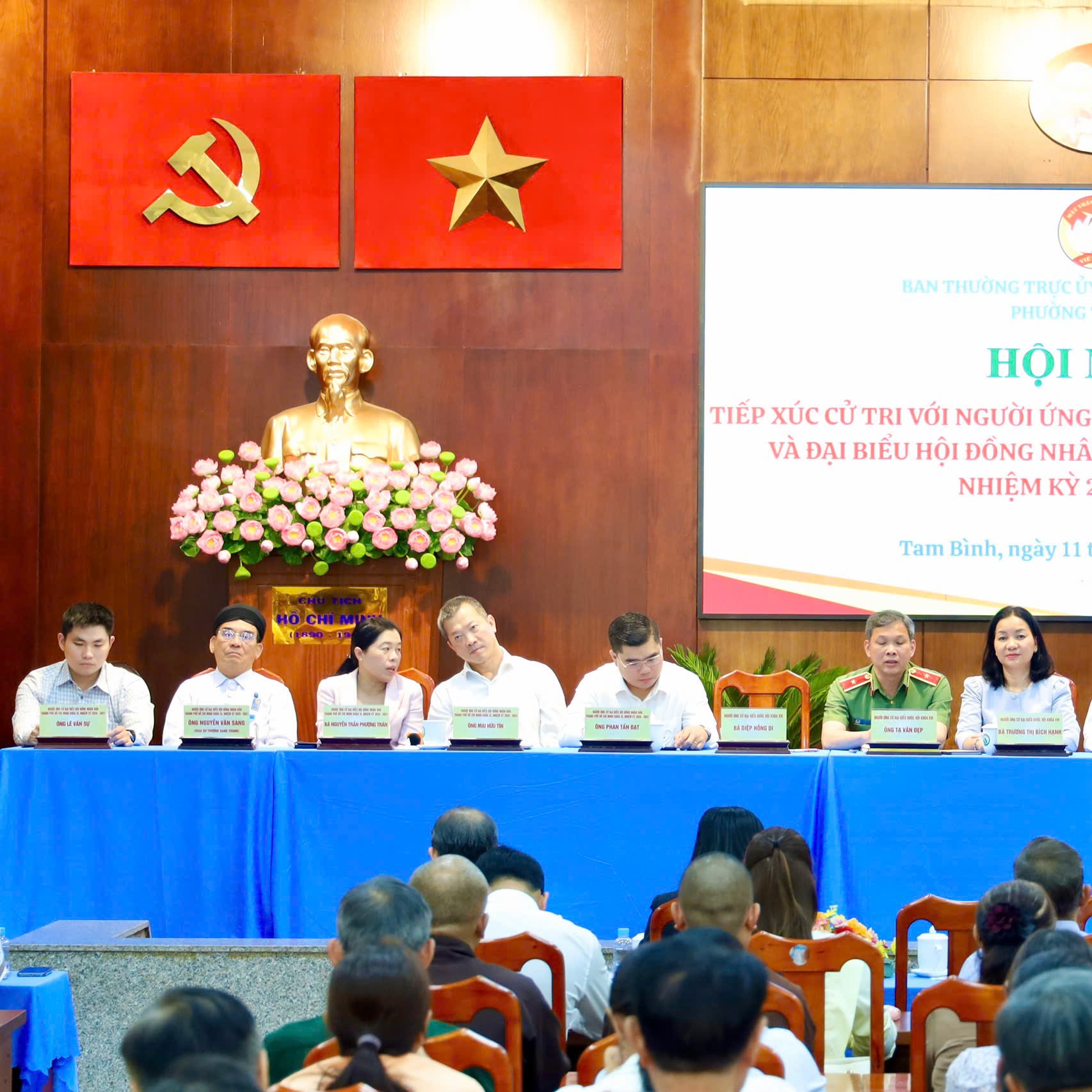 Cử tri phường Tam Bình -TPHCM kiến nghị xử lý ô nhiễm rạch Gò Dưa