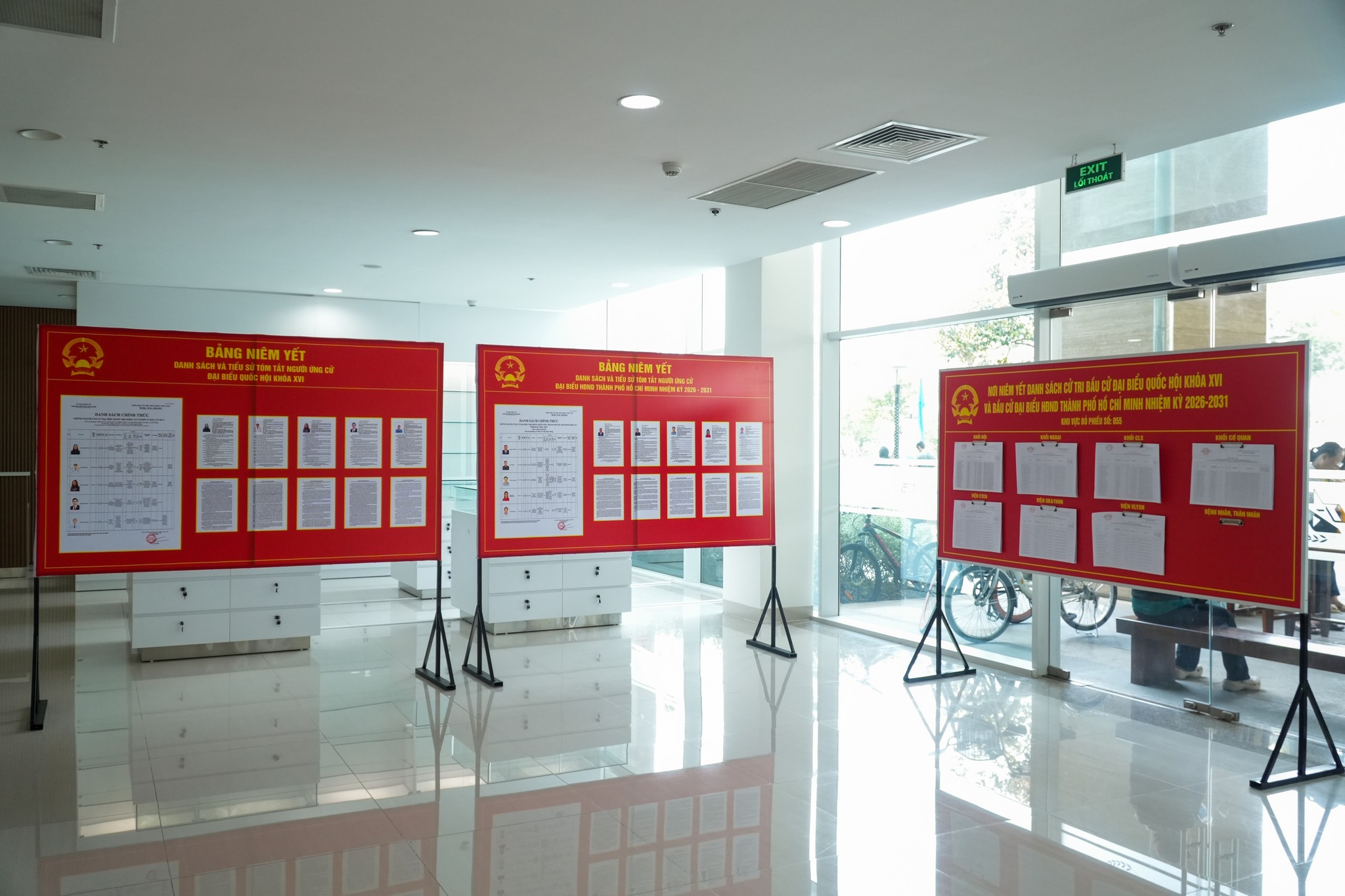 TPHCM: Một bệnh viện đ&atilde; ho&agrave;n tất nhiều kh&acirc;u chuẩn bị cho điểm bầu cử số 055 - Ảnh 3.