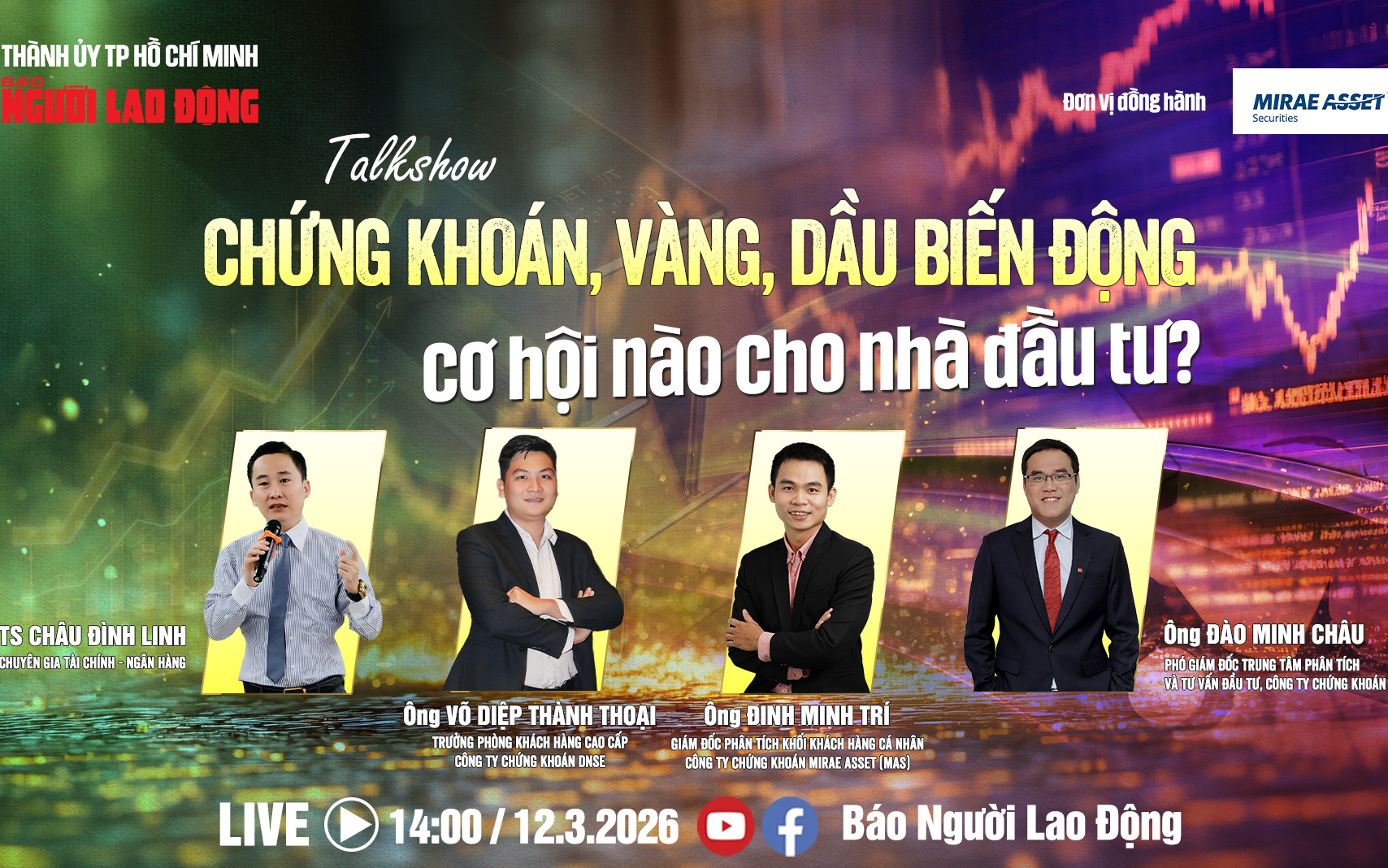 Chứng khoán, vàng, dầu biến động, cơ hội nào cho nhà đầu tư?