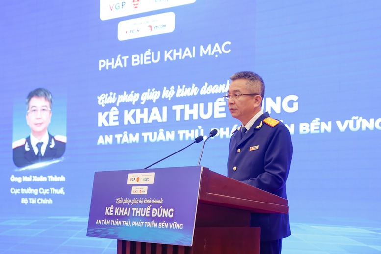 Cục trưởng Cục Thuế: Không xử phạt hộ kinh doanh trong giai đoạn đầu bỏ thuế khoán - Ảnh 1.
