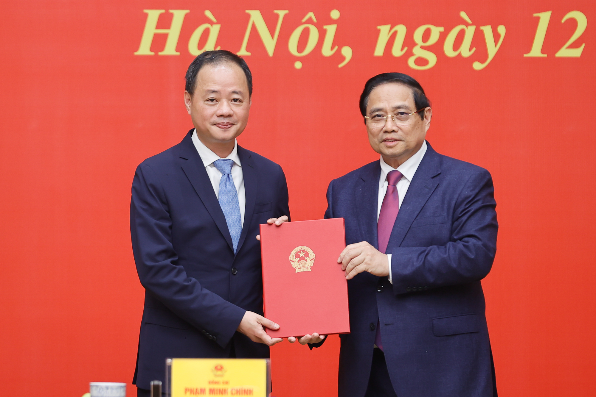 Bổ nhiệm ông Trần Hồng Thái làm Chủ tịch Viện Hàn lâm Khoa học và Công nghệ Việt Nam - Ảnh 1.