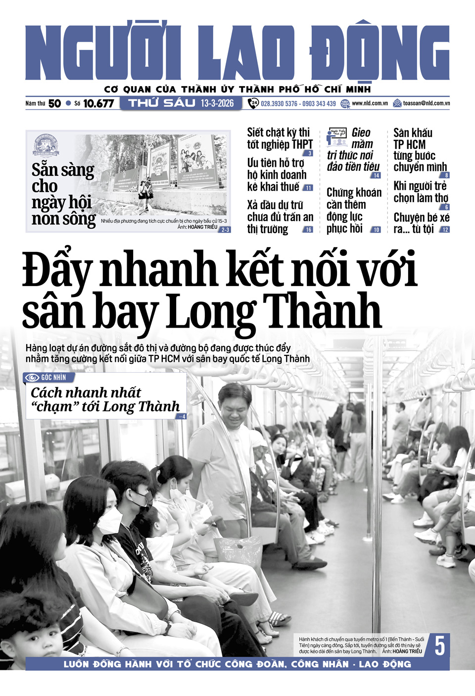 Báo in Người Lao Động 13-3: Chuyện bé xé ra... tù tội - Ảnh 1.