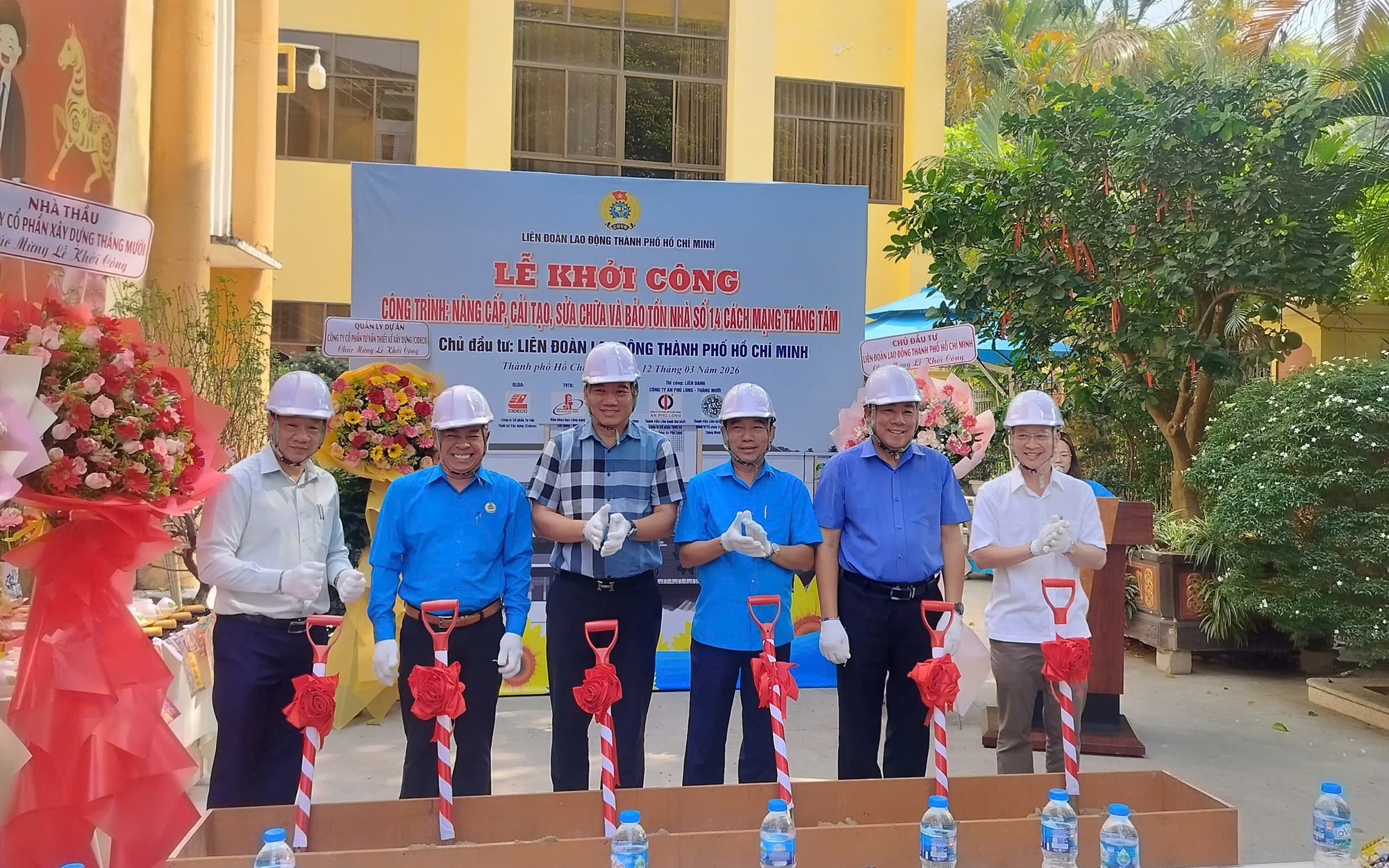 Cải tạo, sửa chữa và bảo tồn nhà số 14 Cách Mạng Tháng Tám