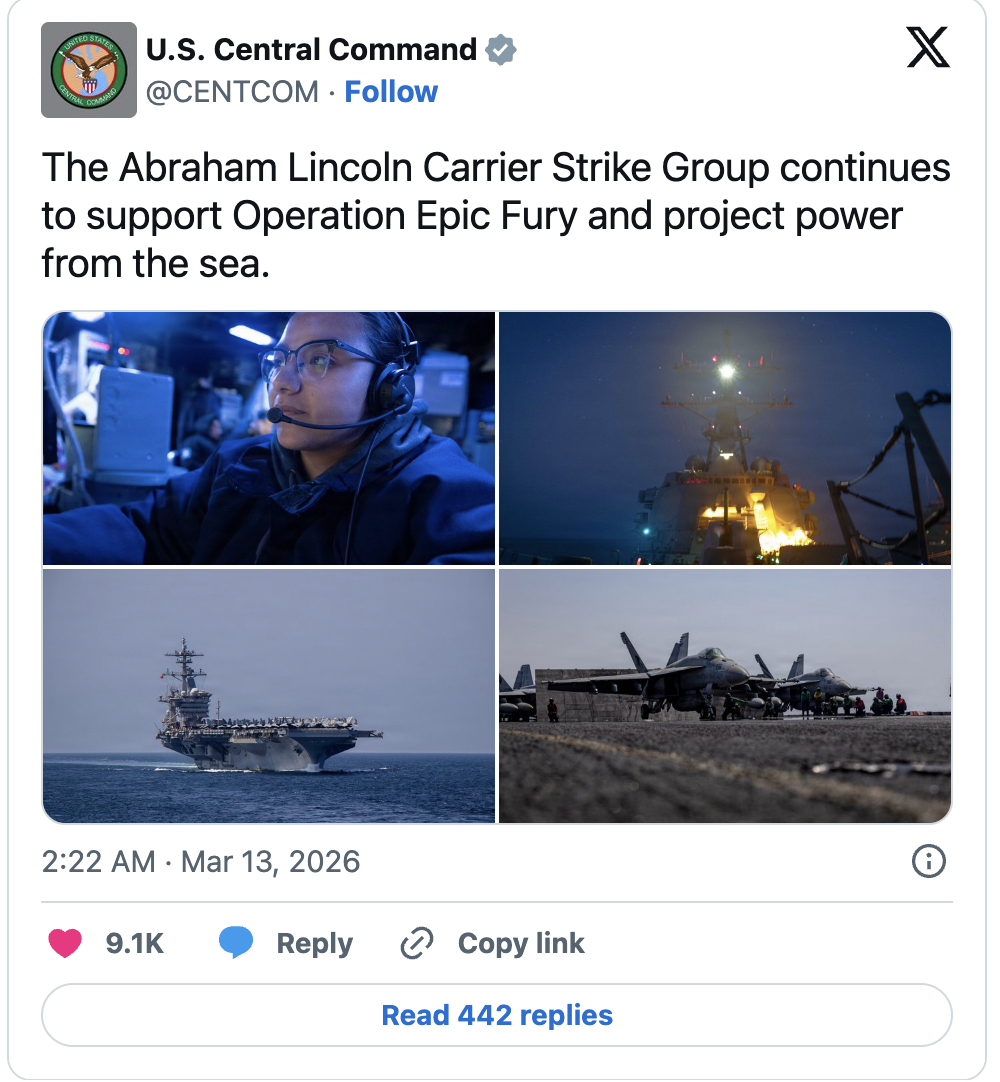 Tàu sân bay USS Abraham Lincoln của Mỹ trúng đòn hoả lực Iran? - Ảnh 2.