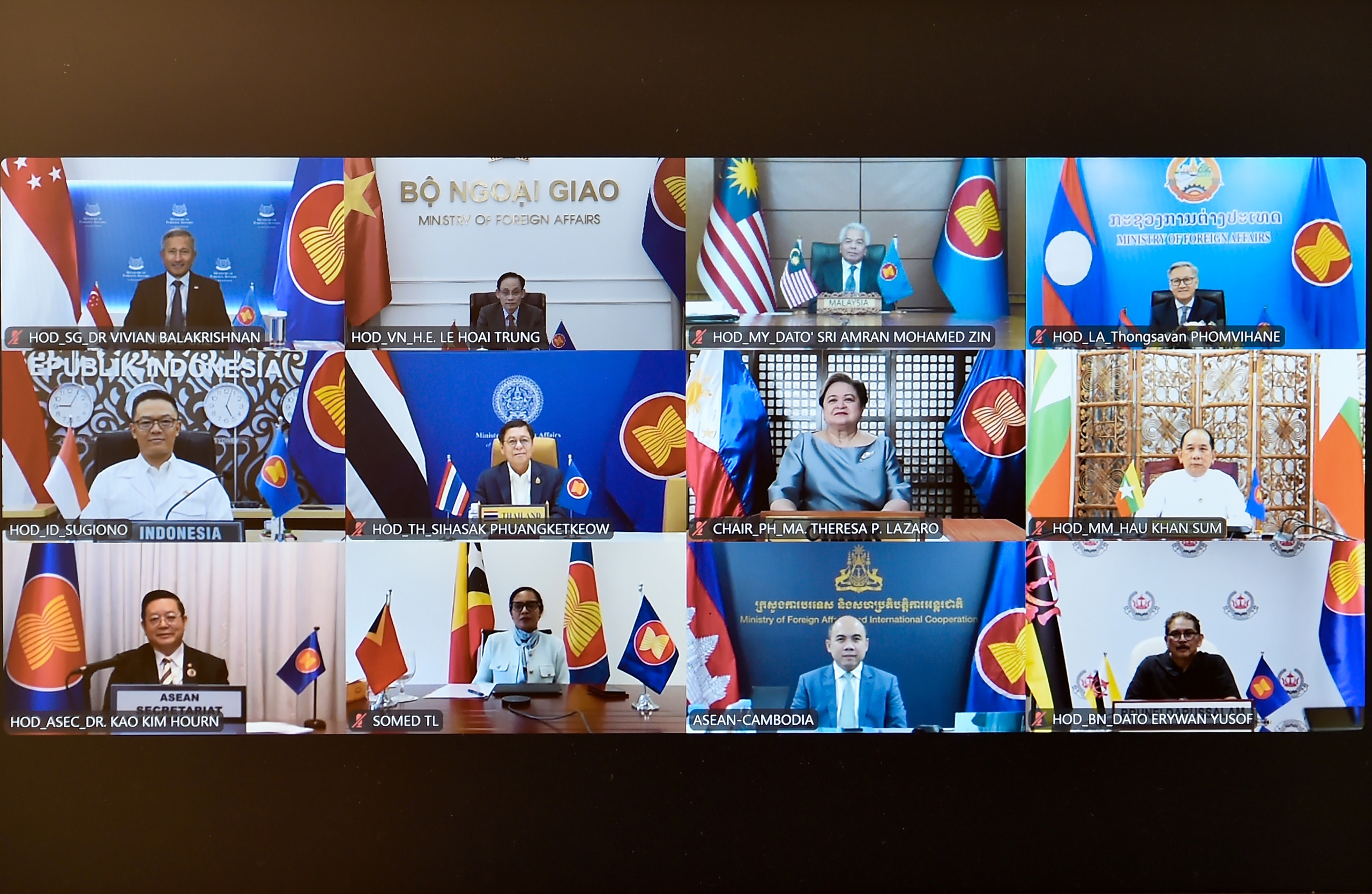 Bộ trưởng Ngoại giao ASEAN c&oacute; cuộc họp đặc biệt về t&igrave;nh h&igrave;nh Trung Đ&ocirc;ng - Ảnh 1.