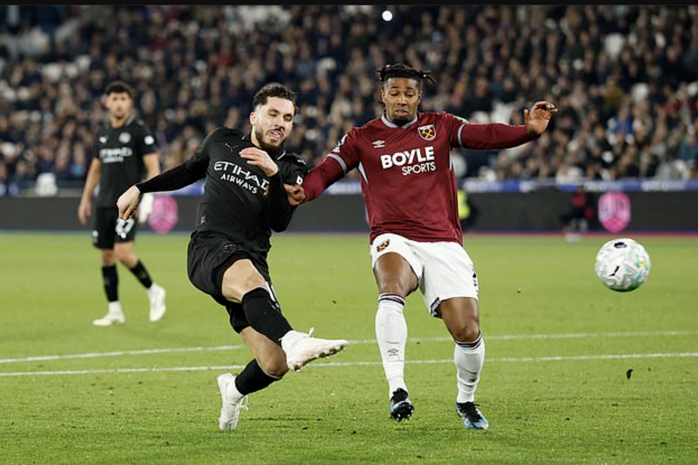 Haaland nhạt nh&ograve;a, Man City đ&aacute;nh rơi chiến thắng trước West Ham - Ảnh 1.