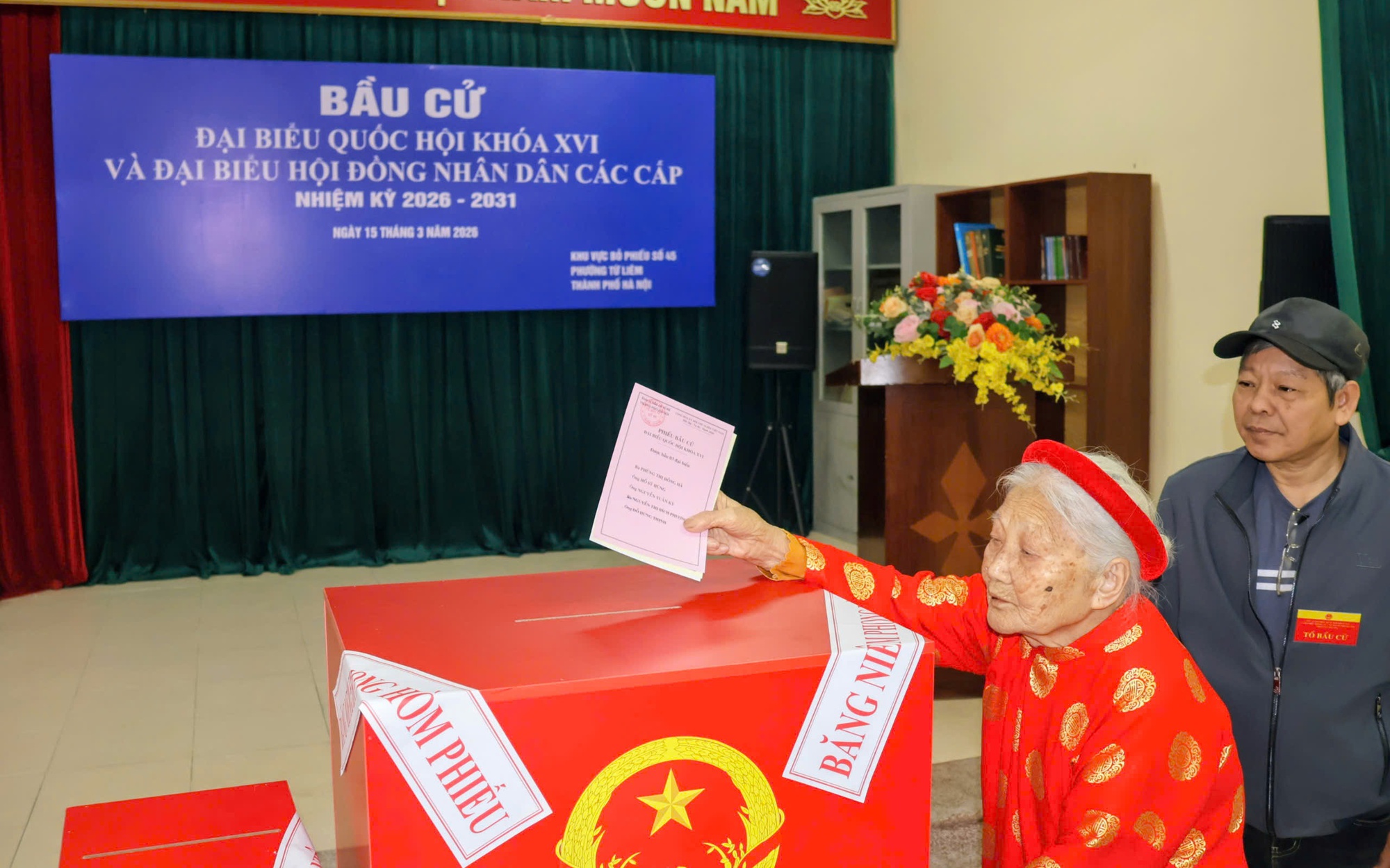 Kết thúc bầu cử, cả nước có 99,38% cử tri đi bỏ phiếu