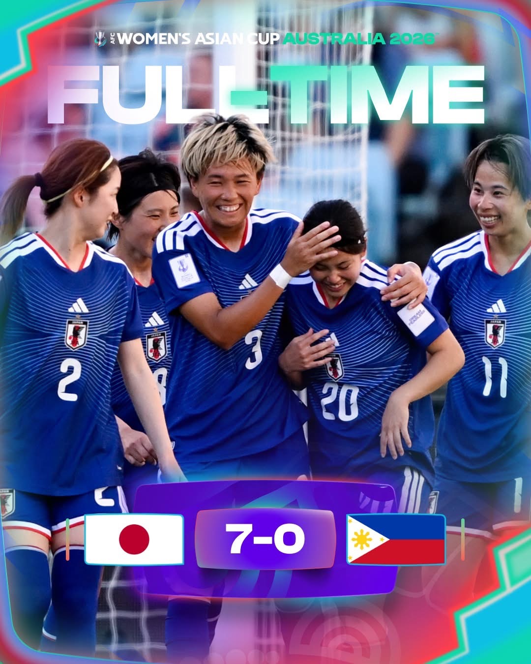 X&aacute;c định 4 đội  đầu ti&ecirc;n dự World Cup nữ của ch&acirc;u &Aacute; khi Nhật v&ugrave;i dập  Philippines  - Ảnh 1.
