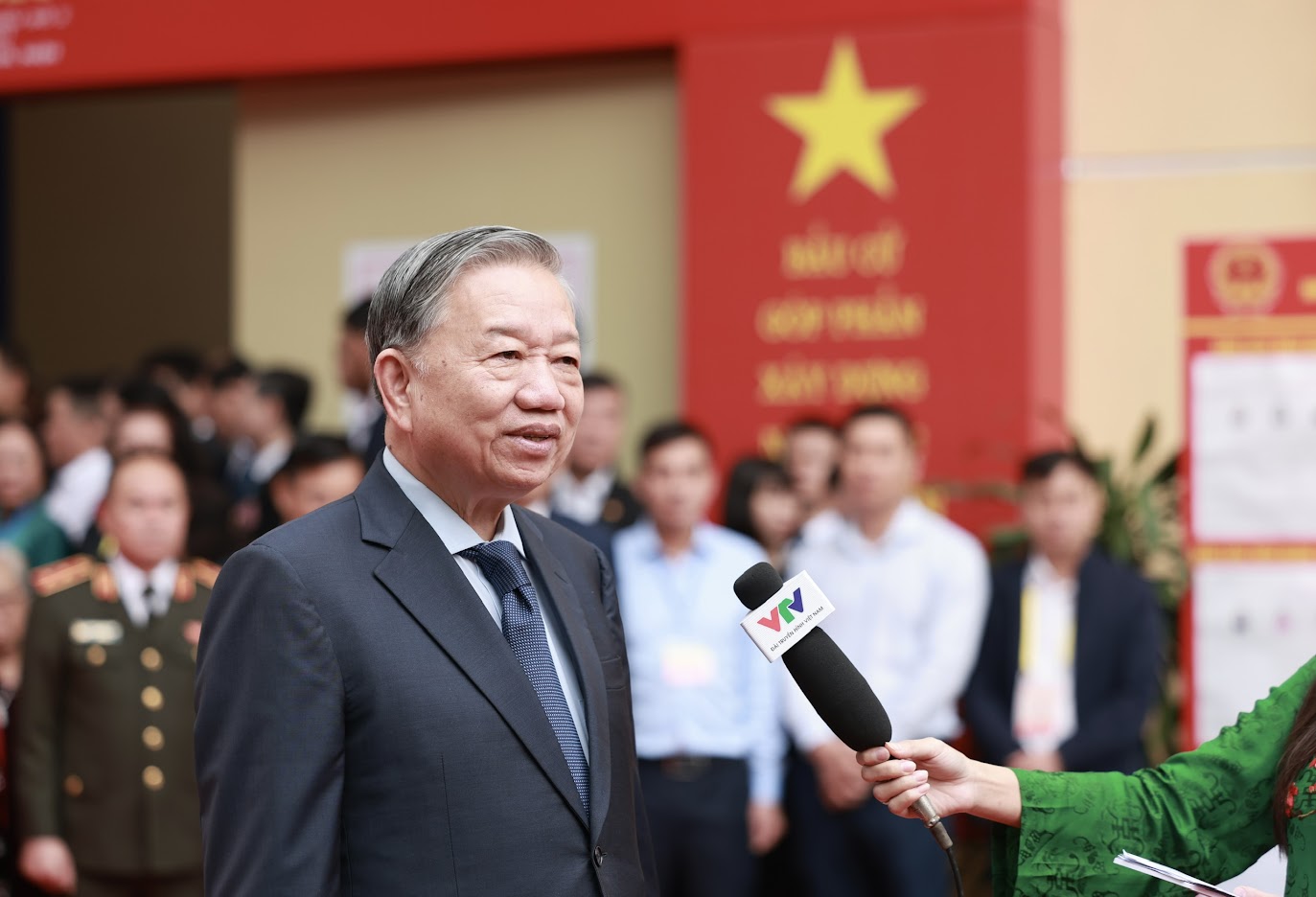 Tổng B&iacute; thư T&ocirc; L&acirc;m: Cuộc bầu cử thể hiện quyền tự do, quyền l&agrave;m chủ của nh&acirc;n d&acirc;n một c&aacute;ch trực tiếp - Ảnh 2.
