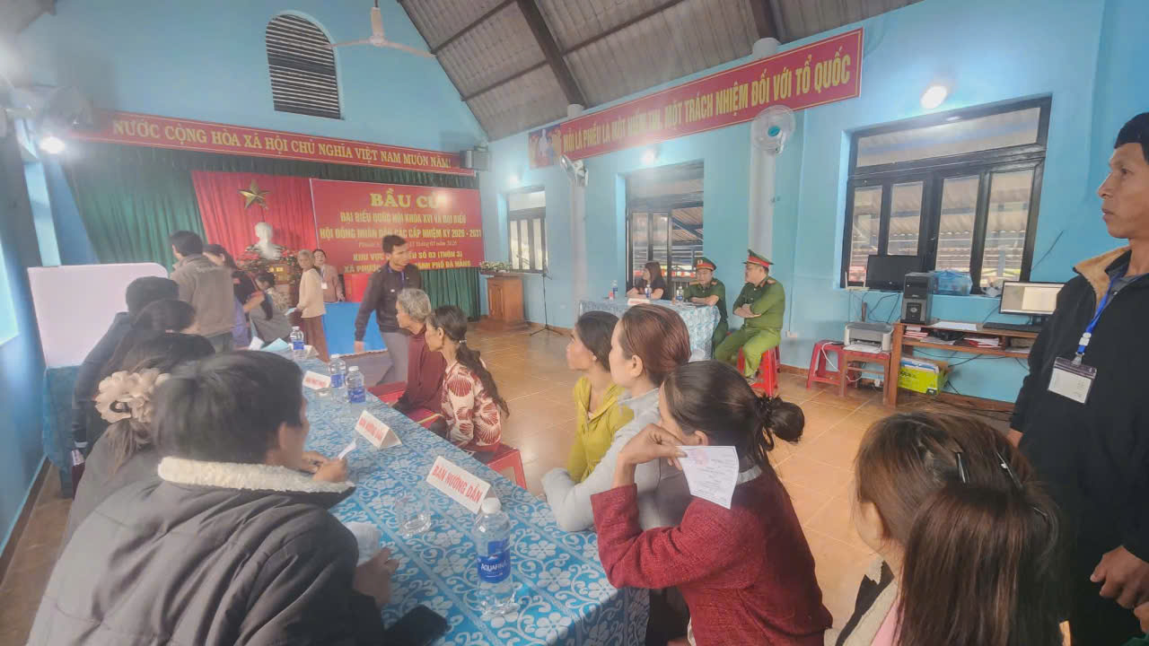 Phó Chủ tịch Quốc hội Trần Quang Phương tham gia bầu cử tại Đà Nẵng 2026 - Ảnh 21.