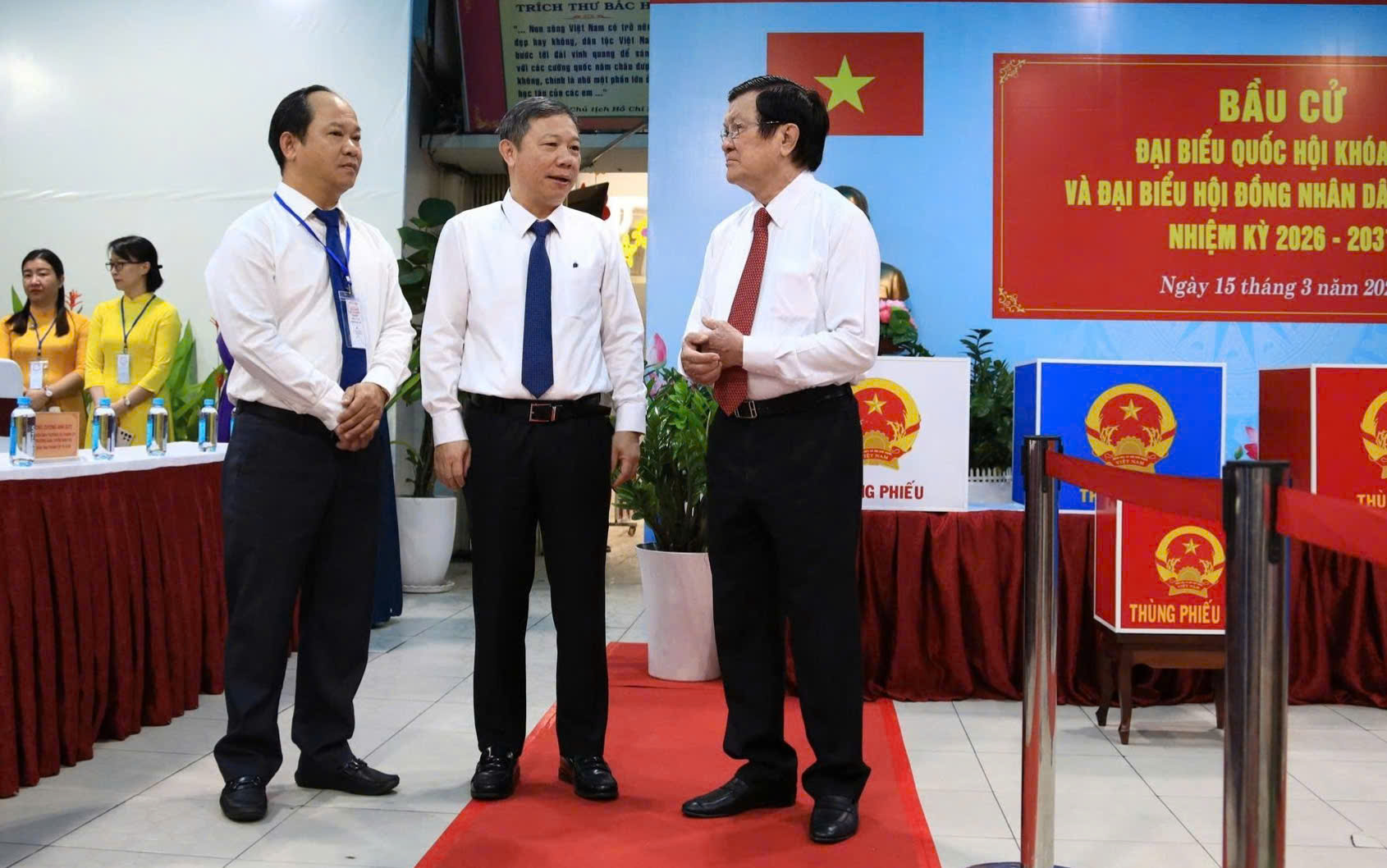 L&atilde;nh đạo TPHCM tham gia bầu cử 2026 v&agrave; quyền c&ocirc;ng d&acirc;n - Ảnh 10.