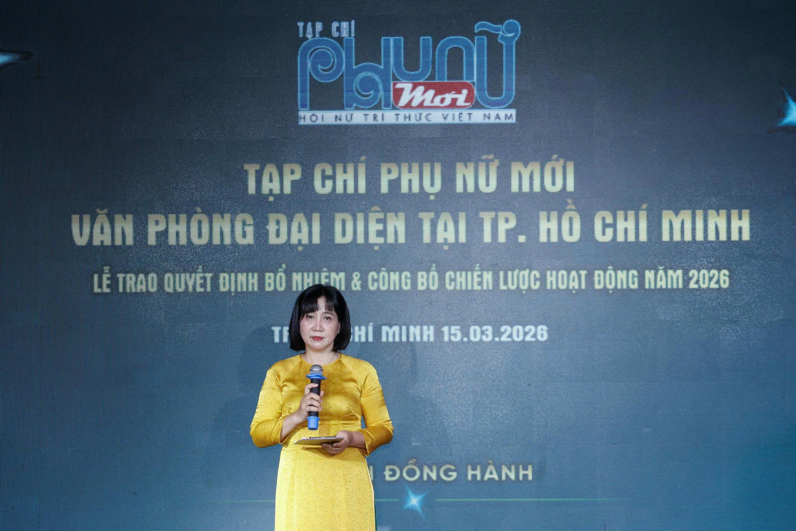 Tạp ch&iacute; Phụ nữ Mới bổ nhiệm nh&acirc;n sự tại Văn ph&ograve;ng đại diện tại TP. Hồ Ch&iacute; Minh - Ảnh 1.