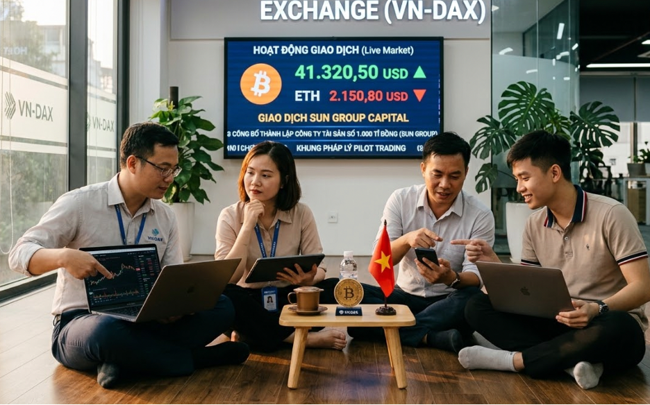  Sun Group lập s&agrave;n giao dịch t&agrave;i sản số - Ảnh 1.