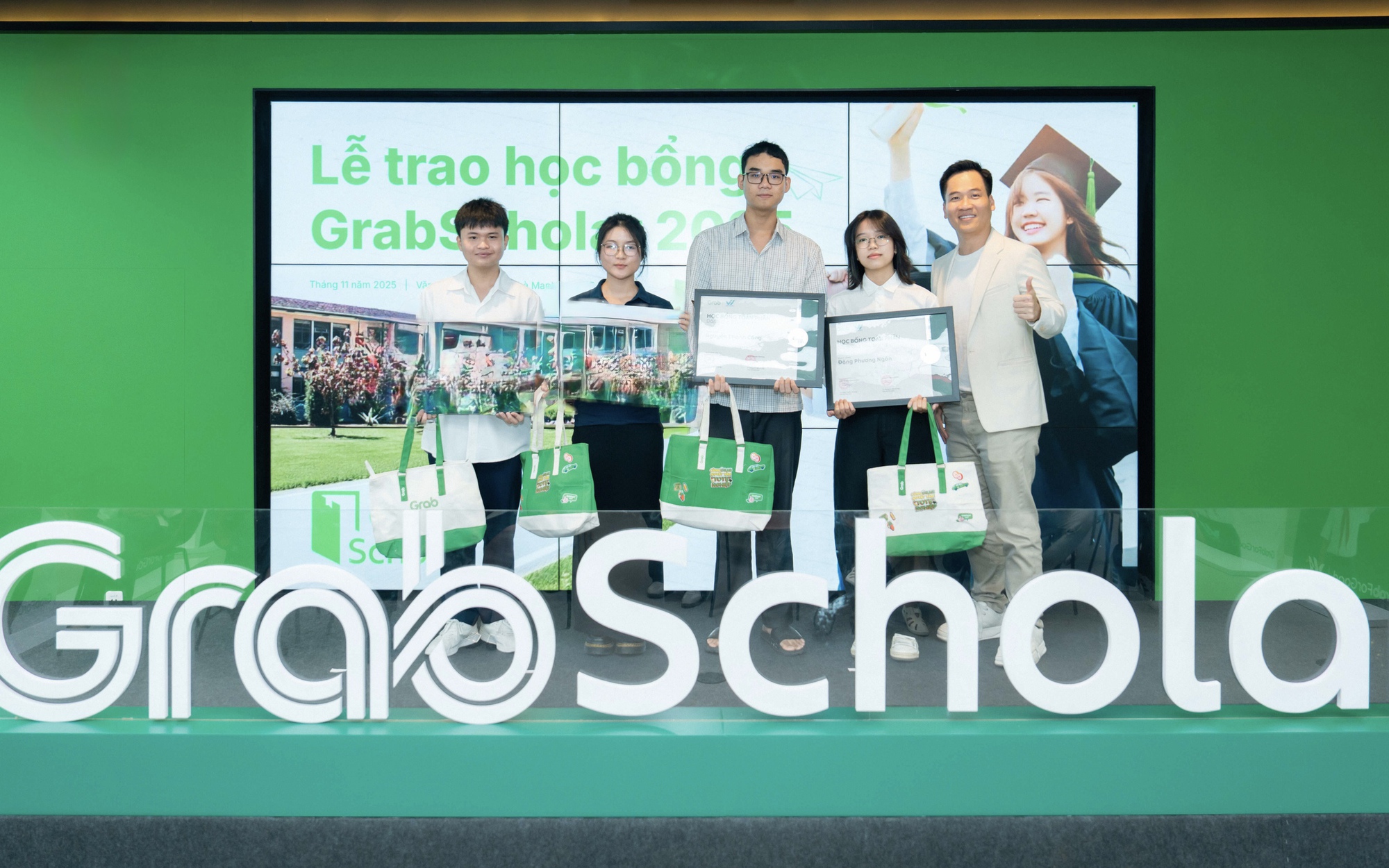 Quỹ GrabForGood dành 3,2 triệu USD thúc đẩy chương trình giáo dục