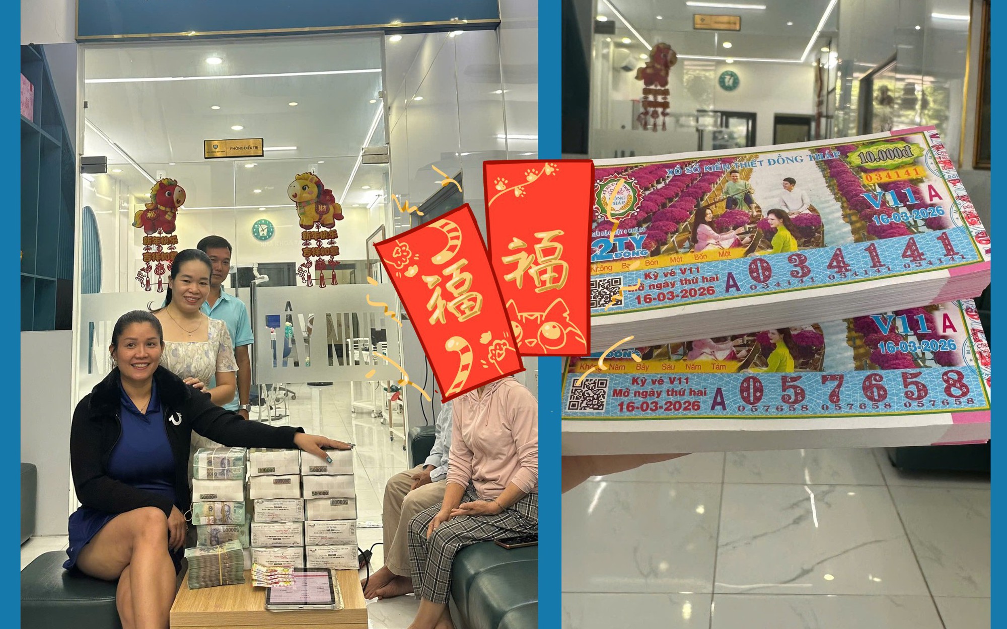 Mua vé số lúc chờ nhổ răng, người đàn ông trúng độc đắc 8 tỉ đồng