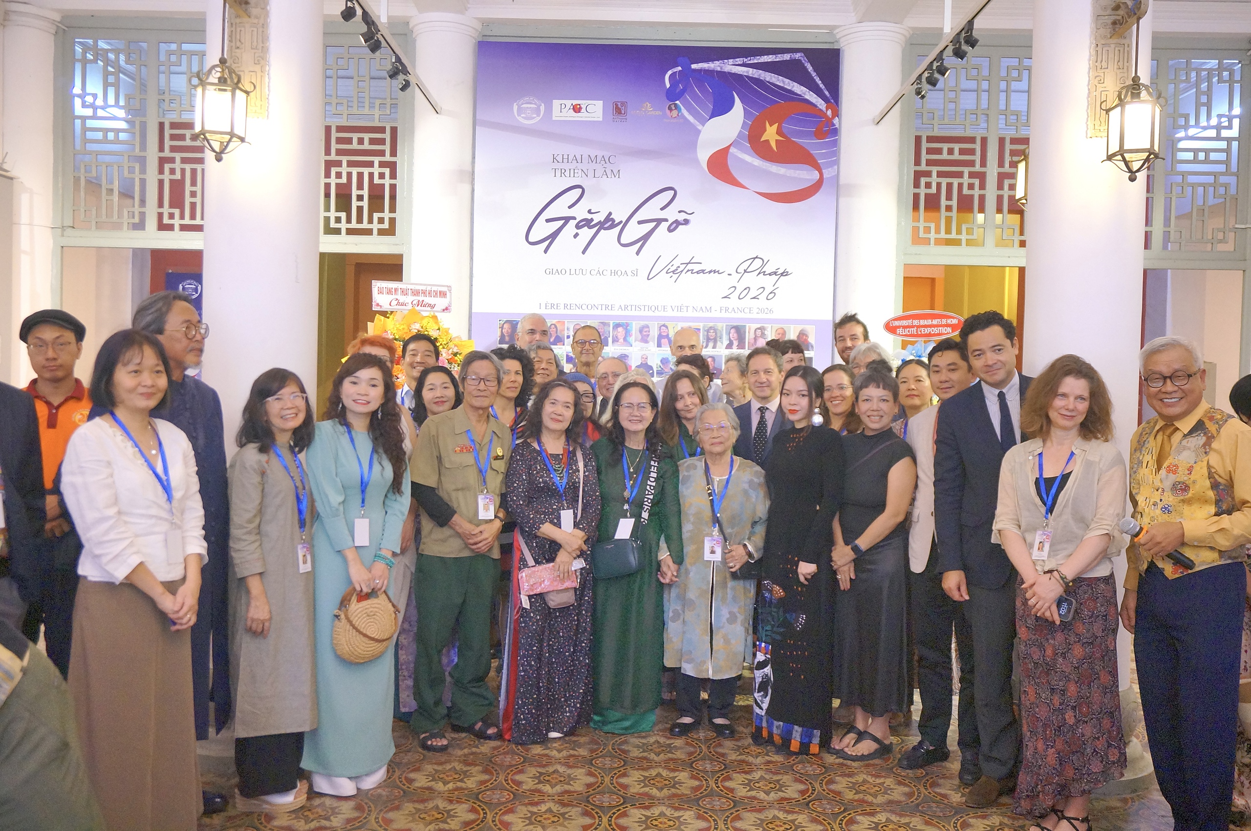 51 nghệ sĩ Việt - Pháp hội tụ tại triển lãm "Gặp gỡ Việt - Pháp 2026" - Ảnh 2.