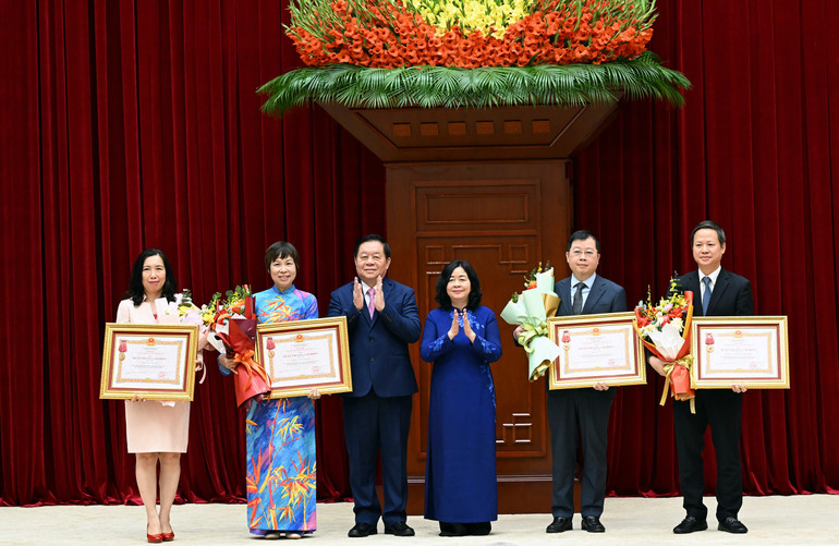 Thường trực Ban B&iacute; thư: Tiếp tục đưa tinh thần Đại hội XIV của Đảng v&agrave;o c&ocirc;ng t&aacute;c hằng ng&agrave;y - Ảnh 3.