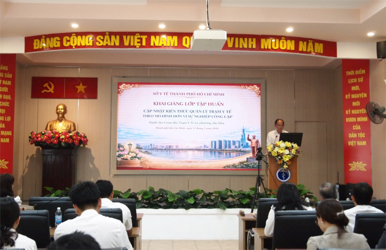 H&agrave;ng trăm gi&aacute;m đốc trạm y tế được tập huấn, hướng đến n&acirc;ng cao năng lực tuyến cơ sở - Ảnh 1.