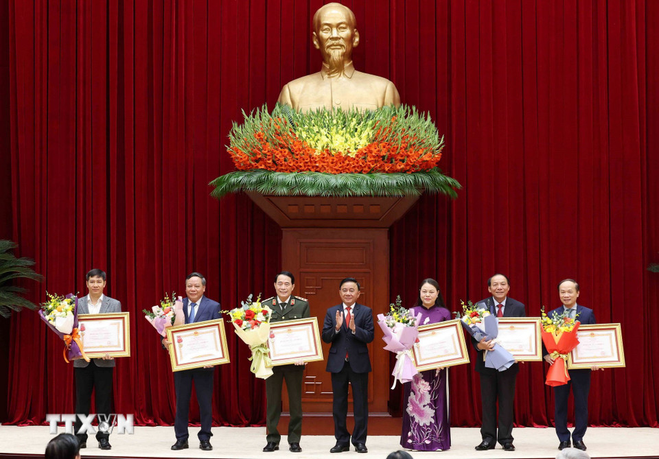 Thường trực Ban B&iacute; thư: Tiếp tục đưa tinh thần Đại hội XIV của Đảng v&agrave;o c&ocirc;ng t&aacute;c hằng ng&agrave;y - Ảnh 2.