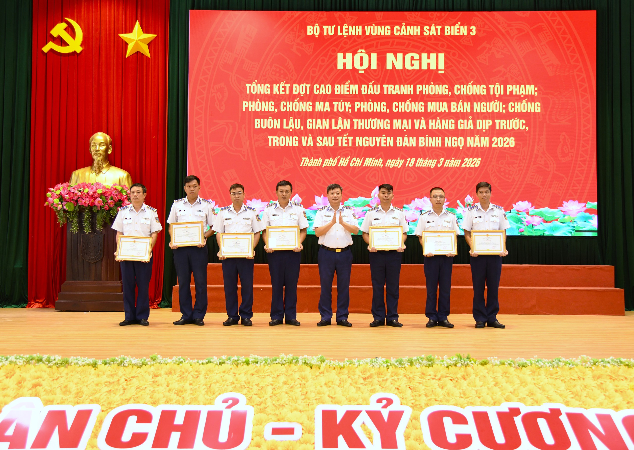 V&ugrave;ng Cảnh s&aacute;t biển 3 xử l&yacute; tội phạm tr&ecirc;n biển hiệu quả trong năm 2026 - Ảnh 2.