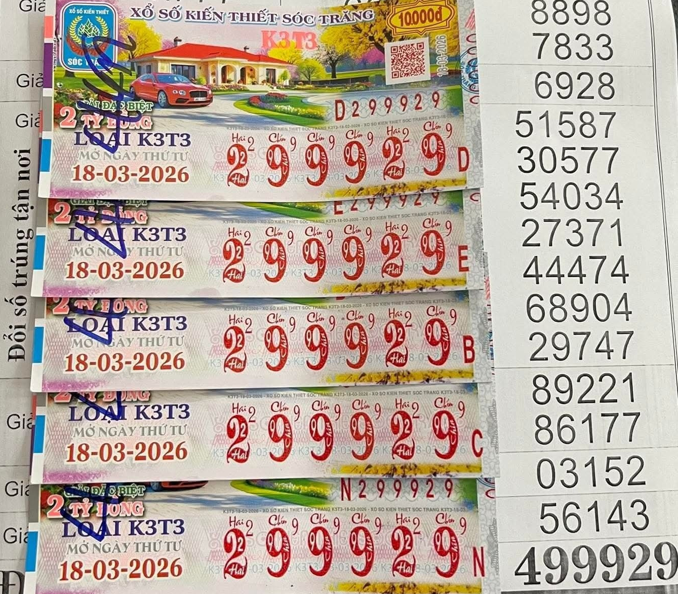 Xổ số miền Nam 2026: Tìm người trúng độc đắc 25 vé Cần Thơ và Sóc Trăng - Ảnh 2.
