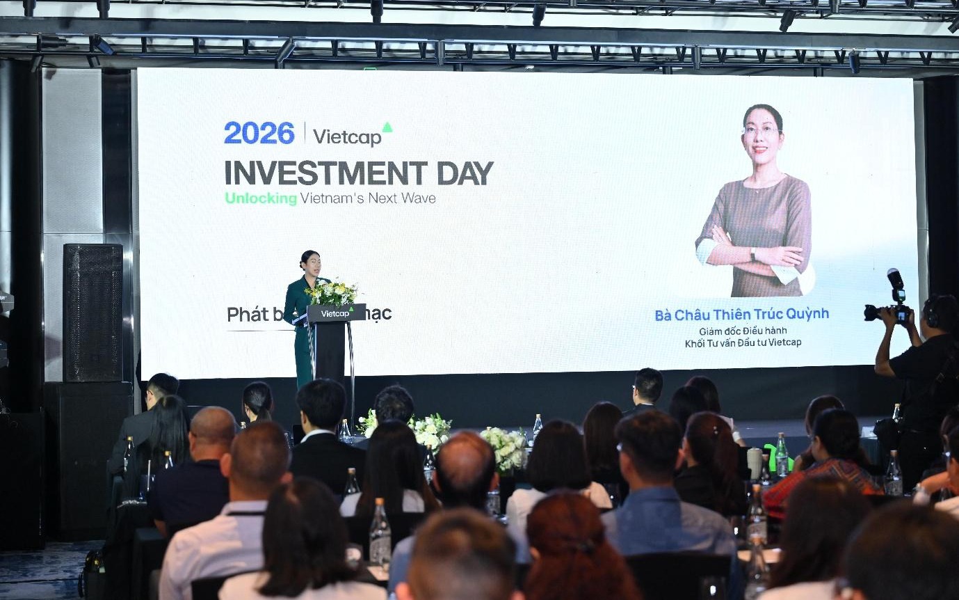 Vietcap Investment Day 2026: Đón đầu làn sóng đầu tư trong chu kỳ tăng trưởng mới