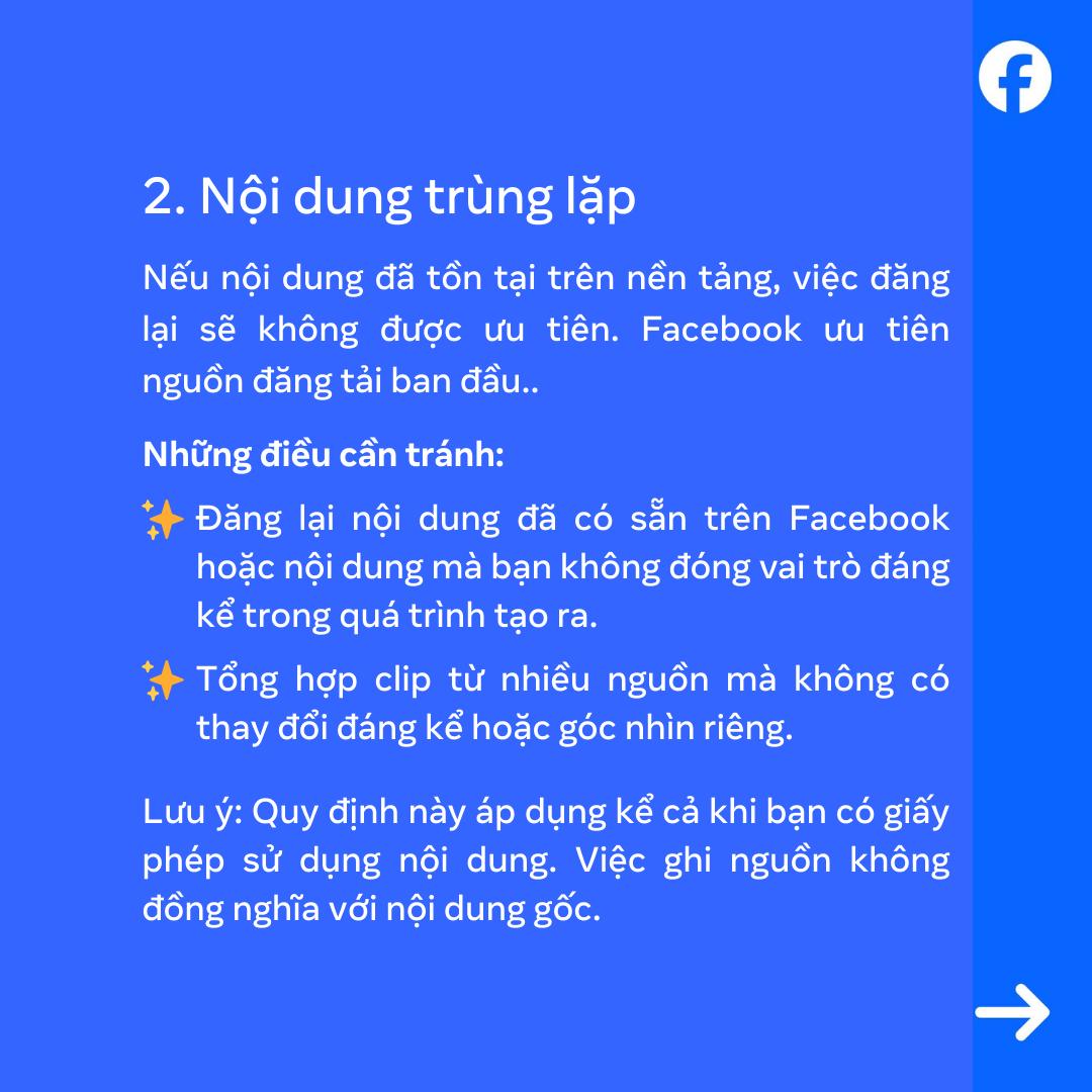 Cập nhật quan trọng về ch&iacute;nh s&aacute;ch Nội dung gốc tr&ecirc;n Facebook - Ảnh 3.